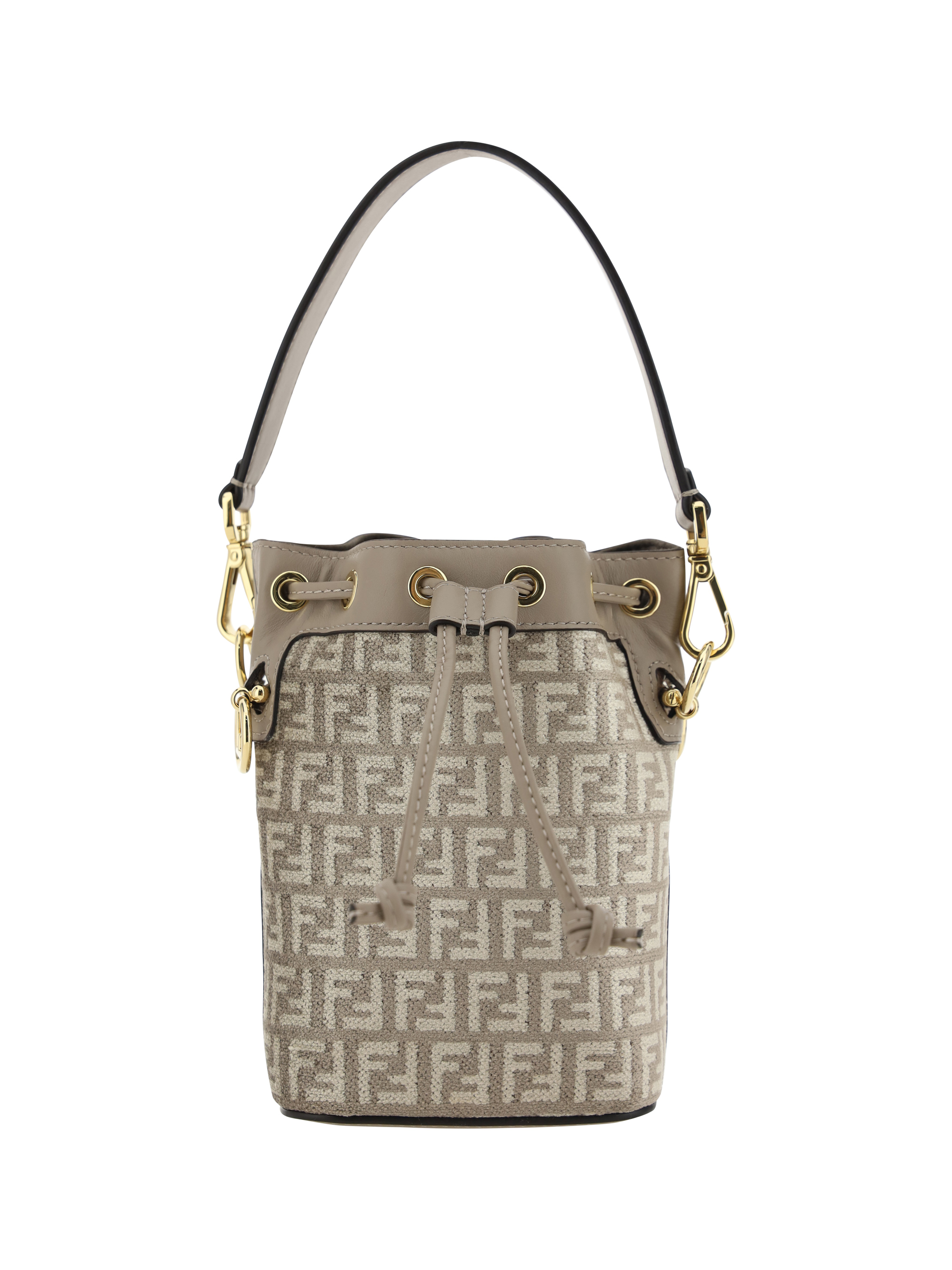 Mini mon tresor bucket bag online fendi