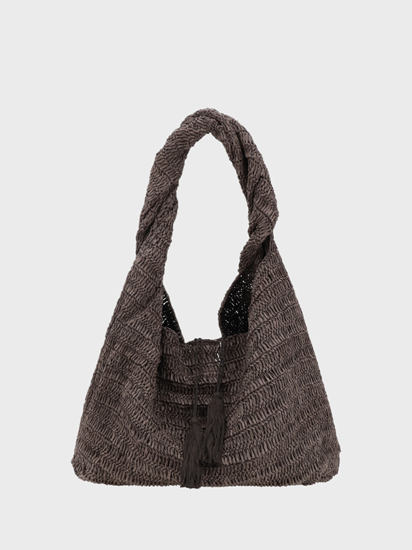 Raffia Shoulder Bag