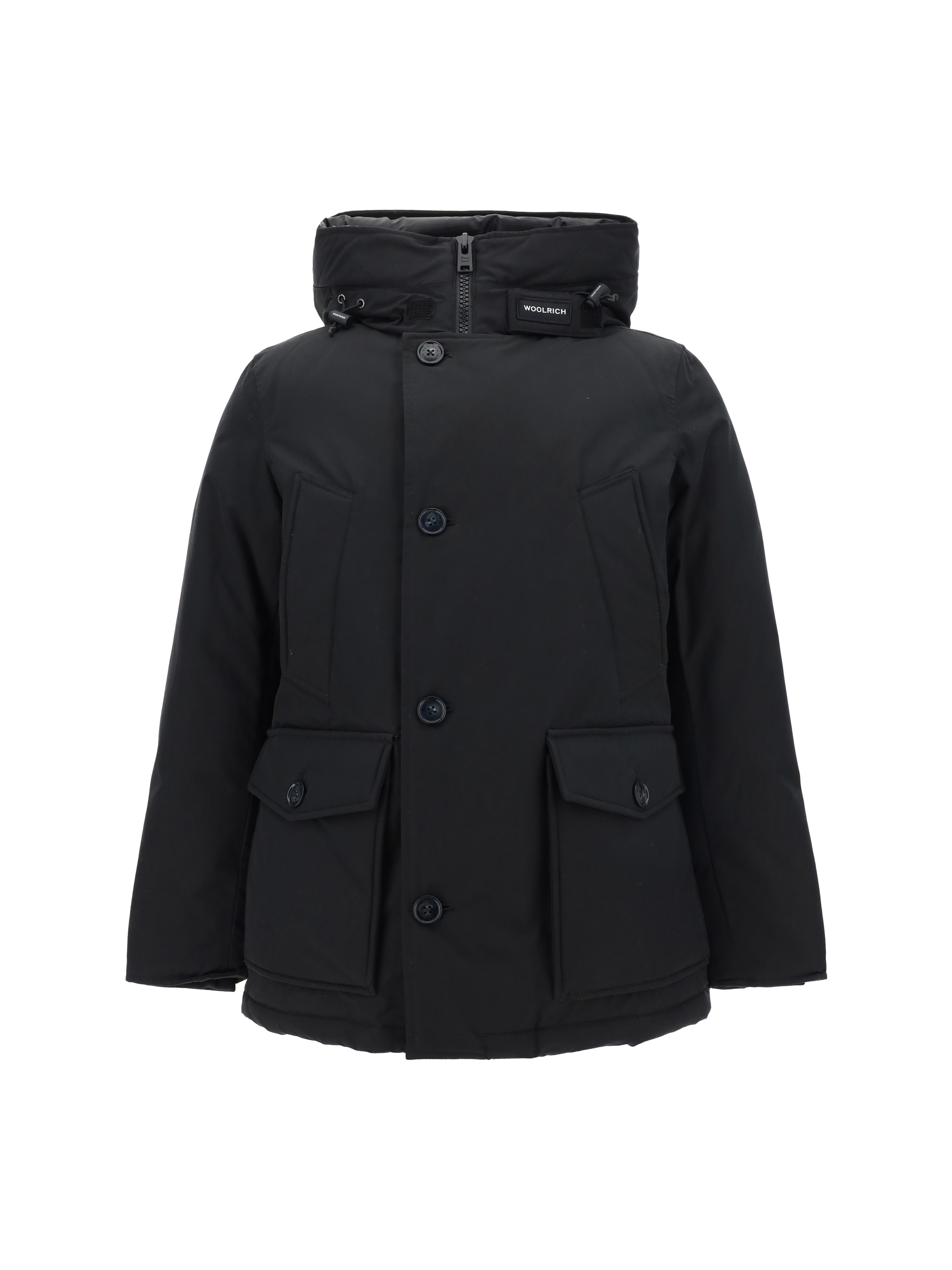 Shop Woolrich Arctic Anorak Down Jacket In Black