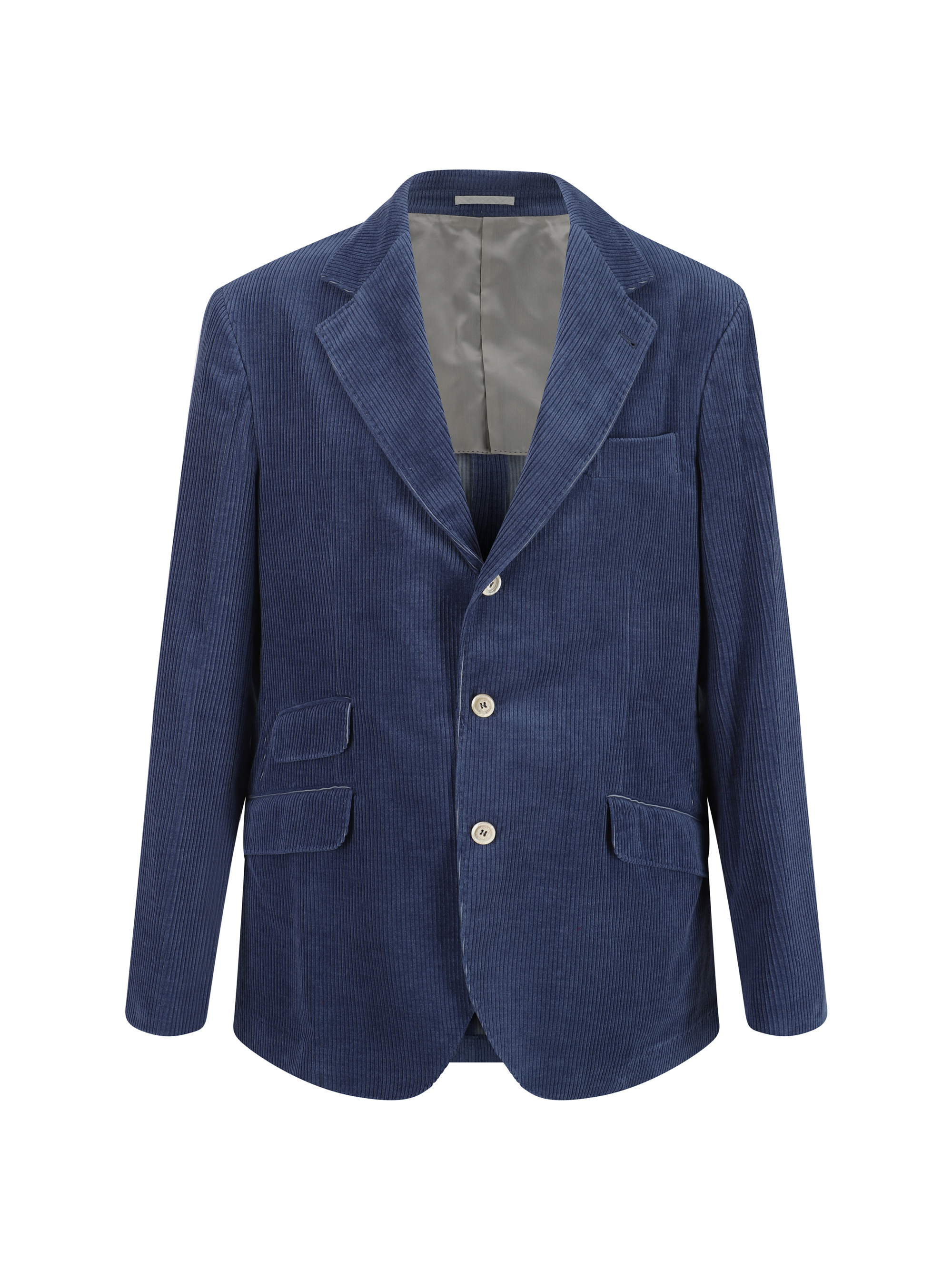 Shop Brunello Cucinelli Blazer Jacket In Baltico