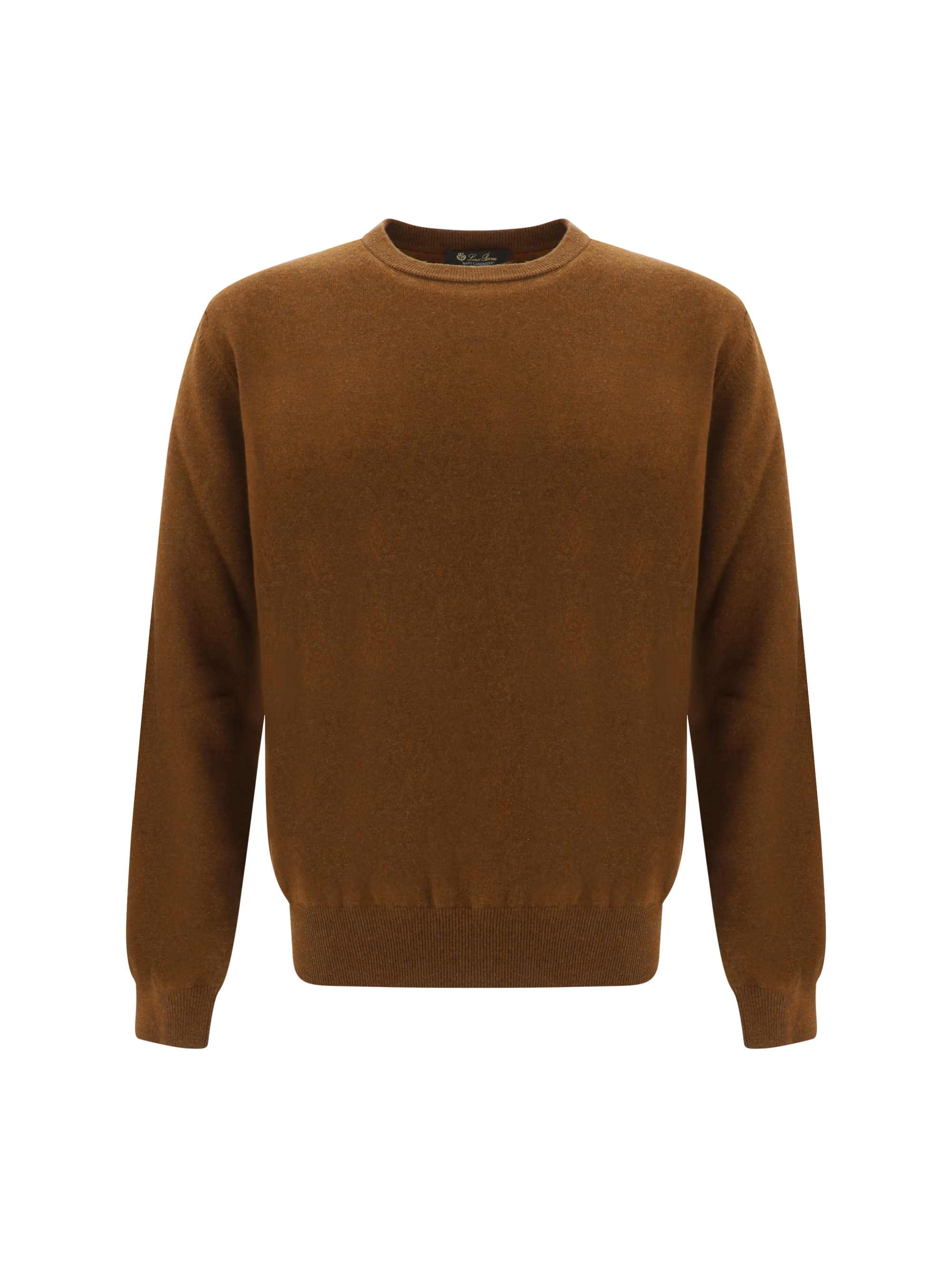 Shop Loro Piana Sweater In Gingerbread Gold Melange