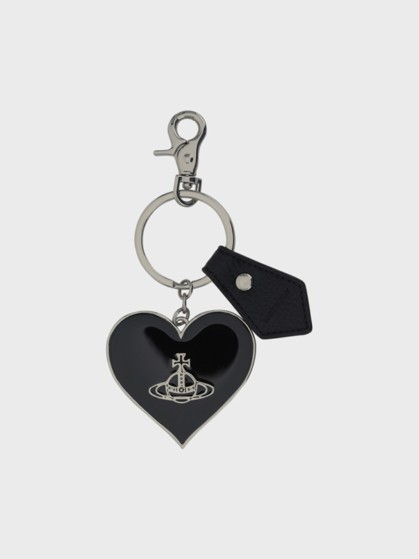 Mirror Heart Keychain