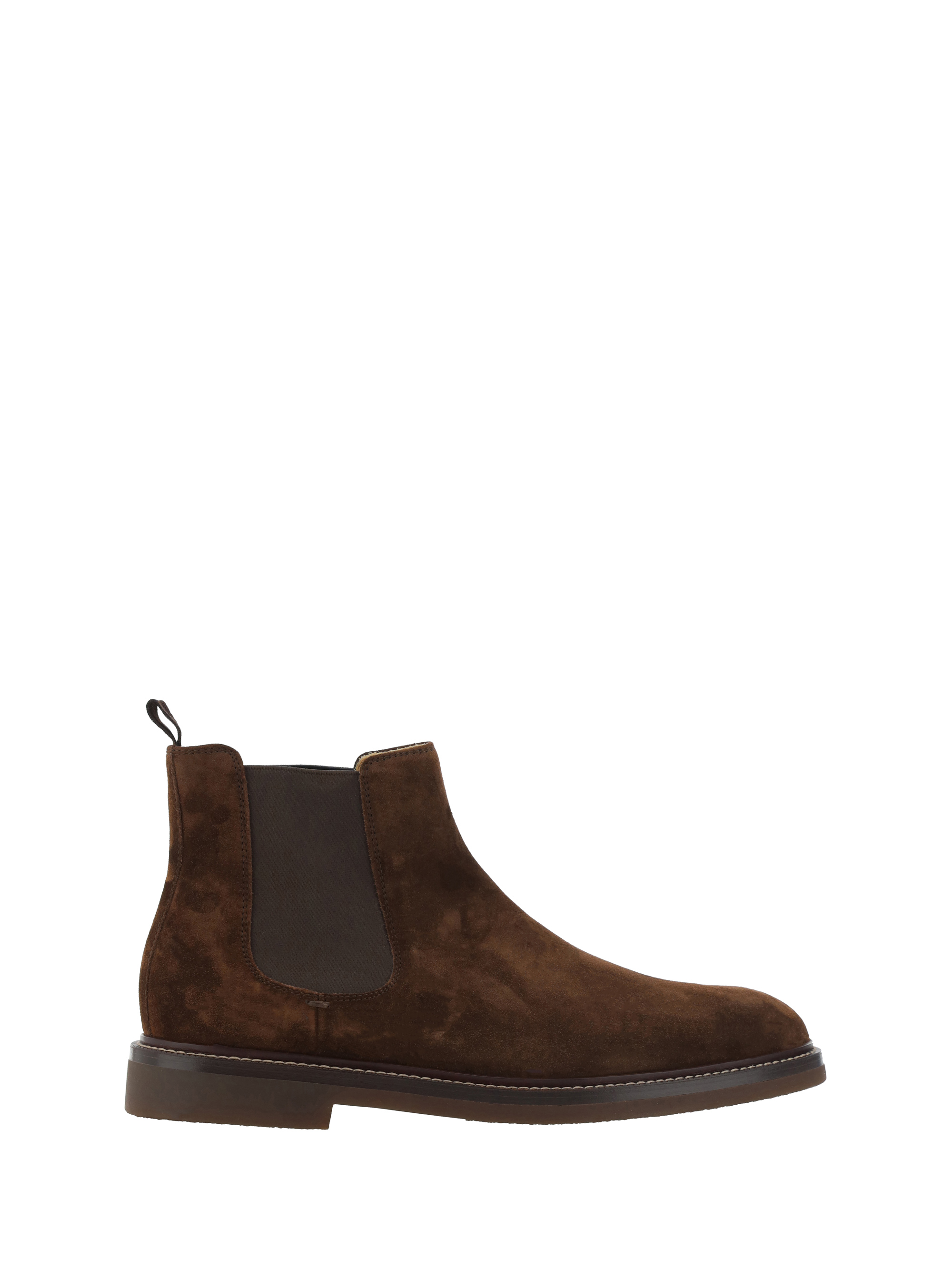 Shop Brunello Cucinelli Ankle Boots In Mustang