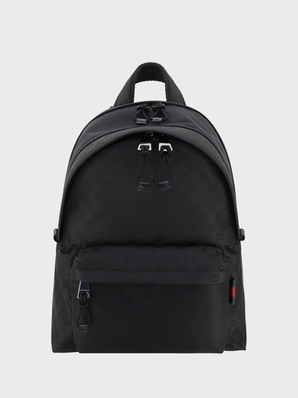 GG Pattern Nylon Backpack