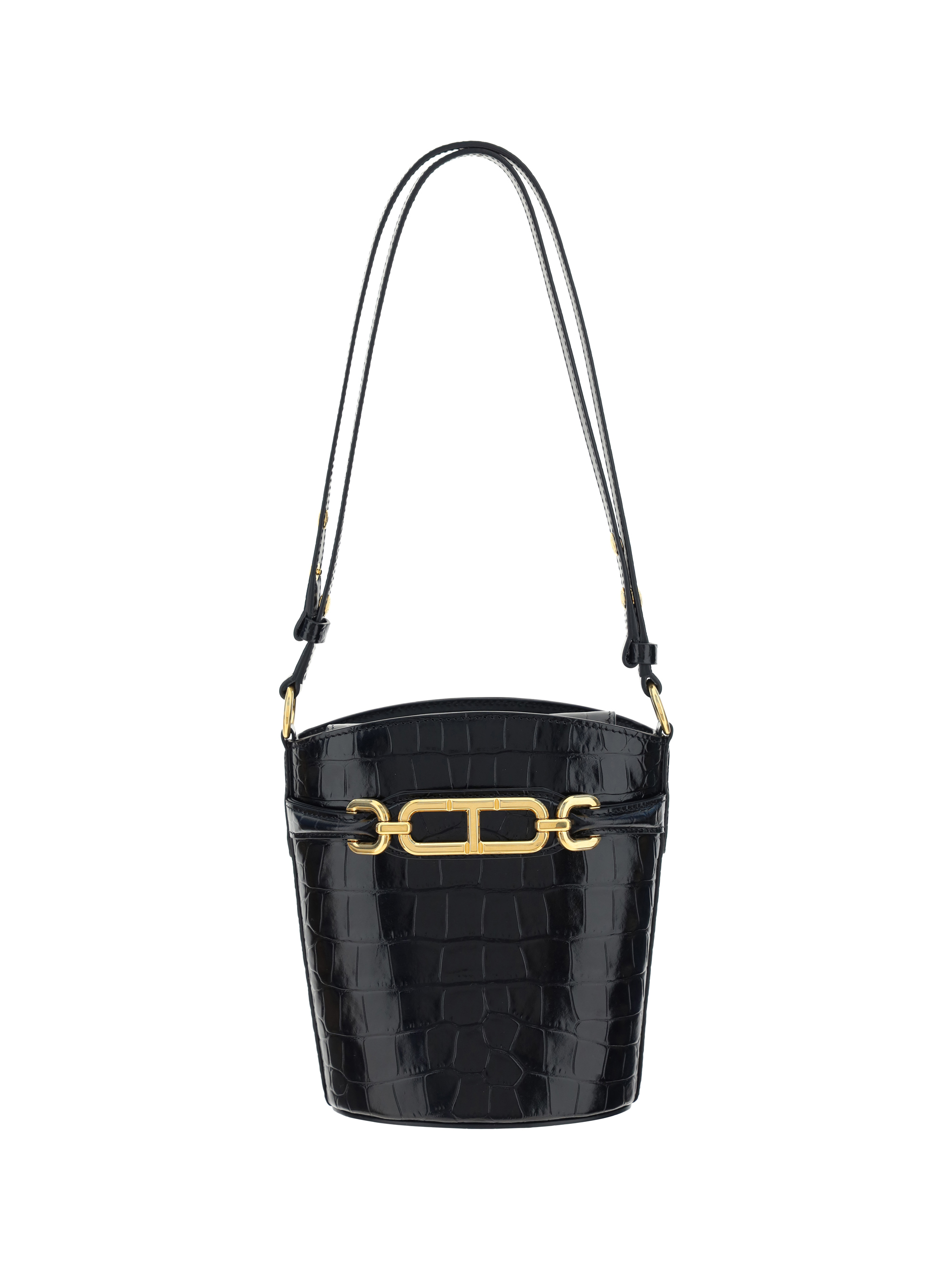 Shop Tom Ford Day Bucket Bag In Black