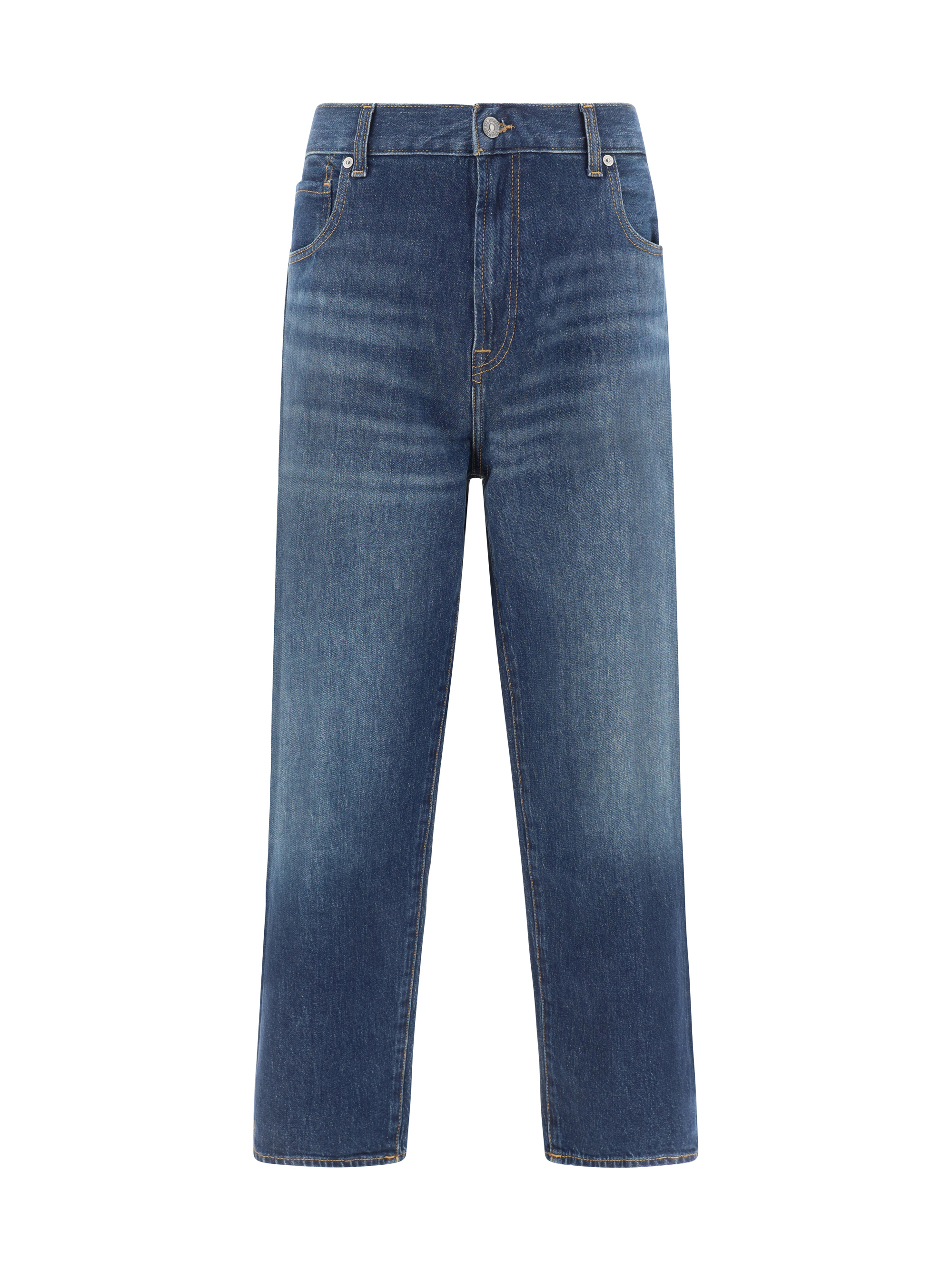 Shop 7for Ryan Threadlike Jeans In Dark Blue