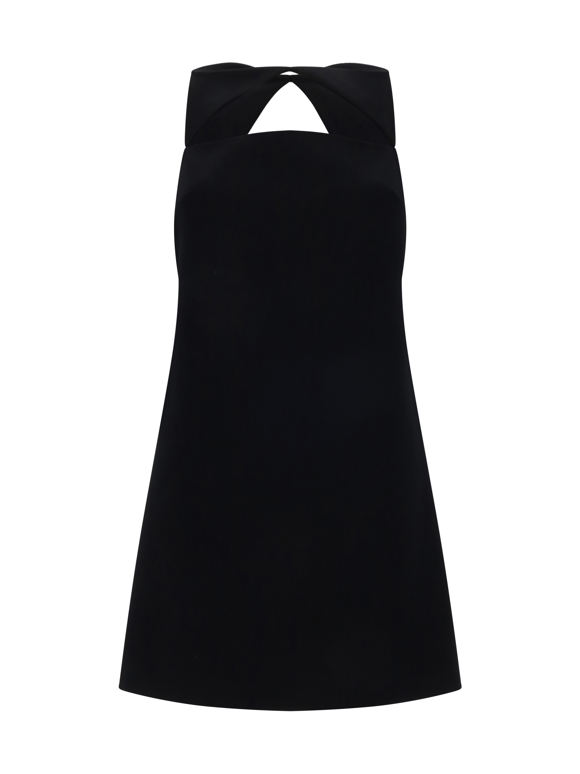 Shop Versace Cocktail Dress In Black