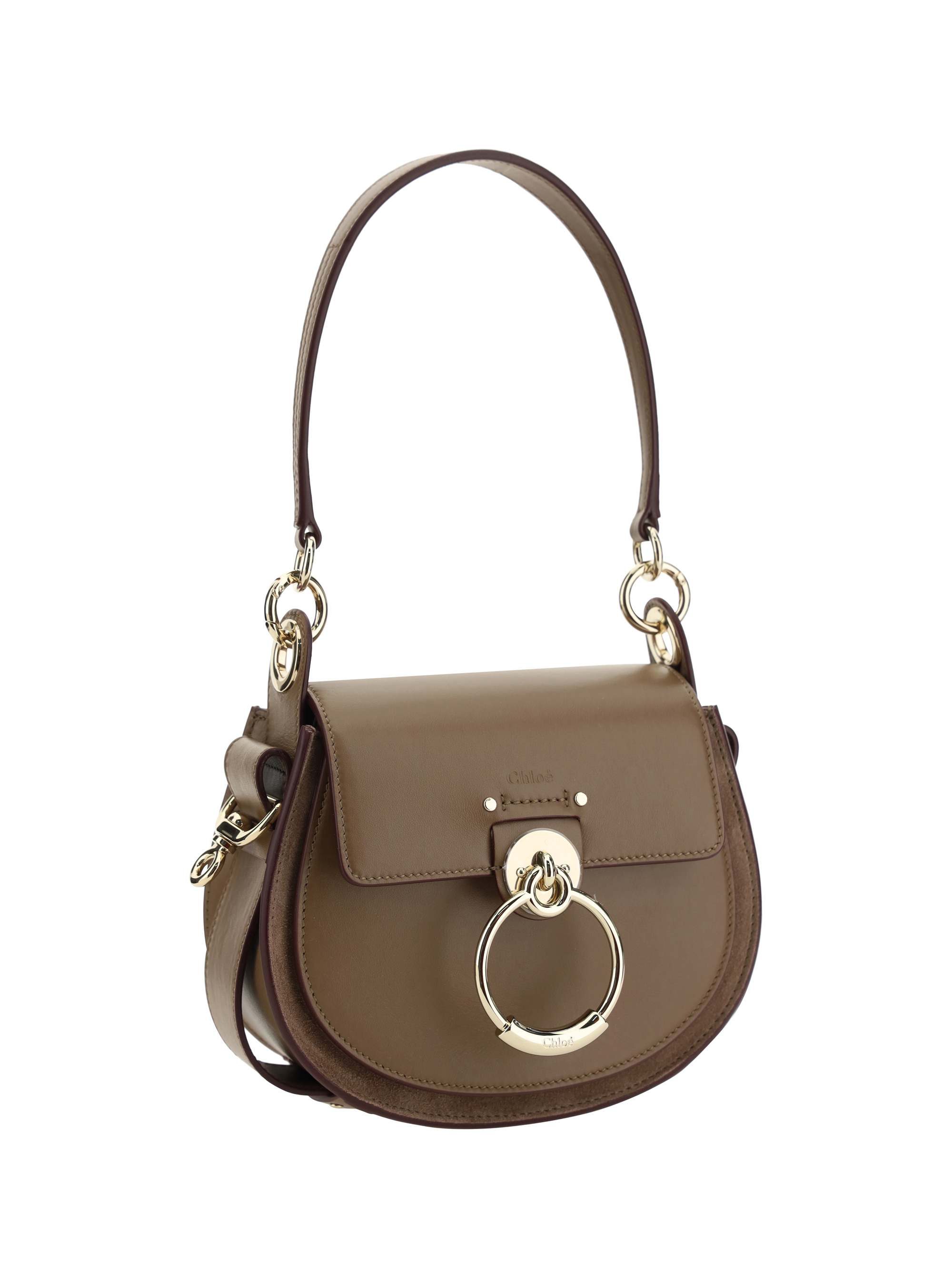Chloé Tess Small - Shoulder bag for Woman - Brown - CHC22SS153G3127S |  FRMODA.COM