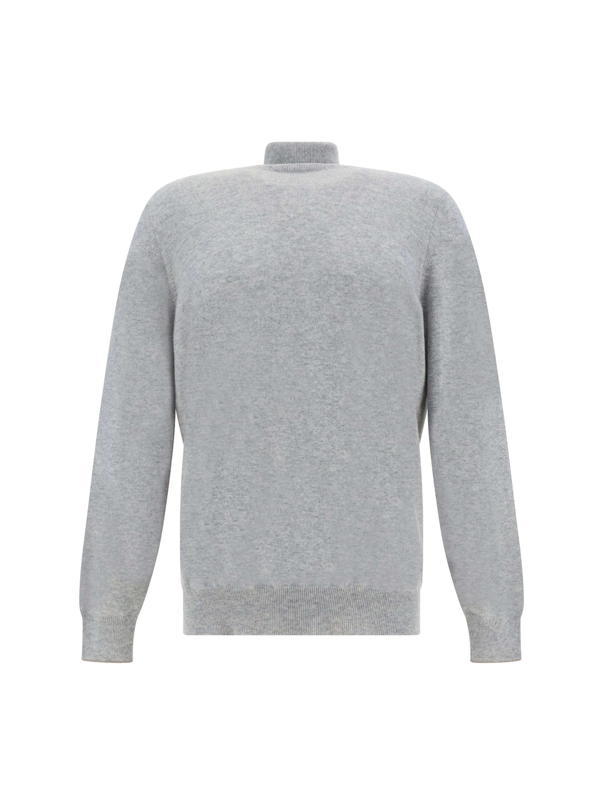 Shop Brunello Cucinelli Turtleneck Sweater In Ciottolo