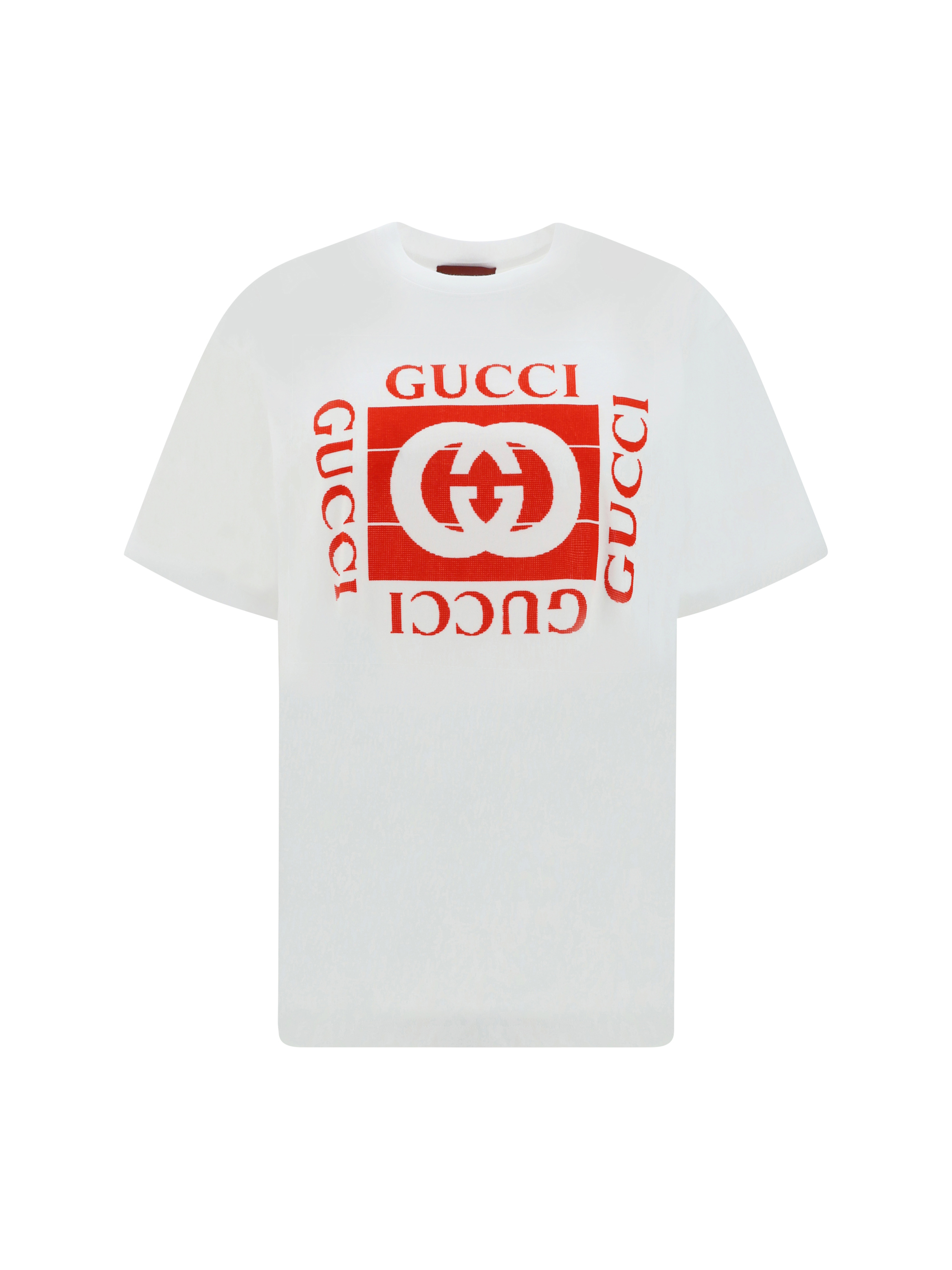 Shop Gucci Ancora G Loved T-shirt In Off White/mc