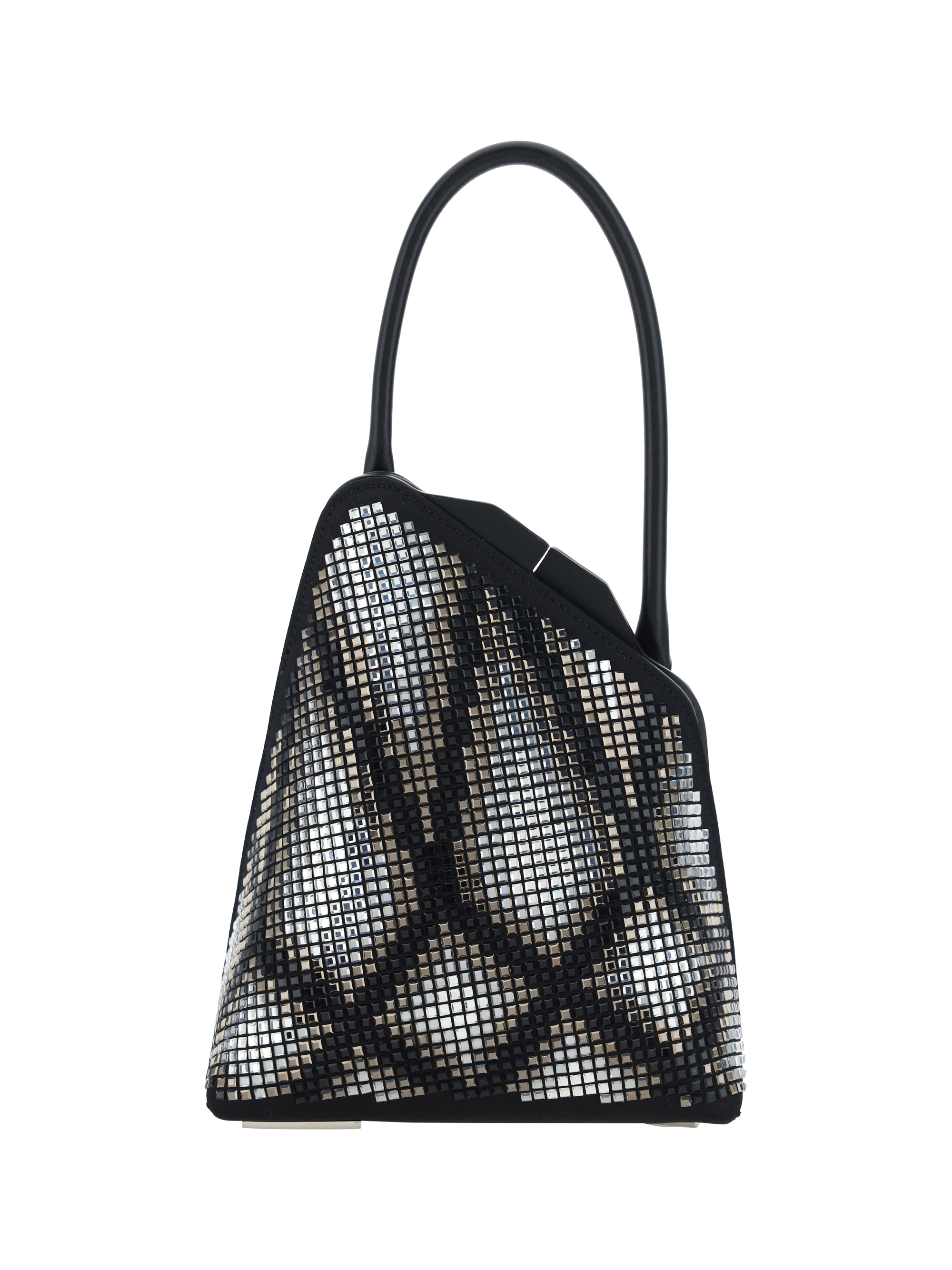 Shop Attico Sunset Handbag In Black Degrade'