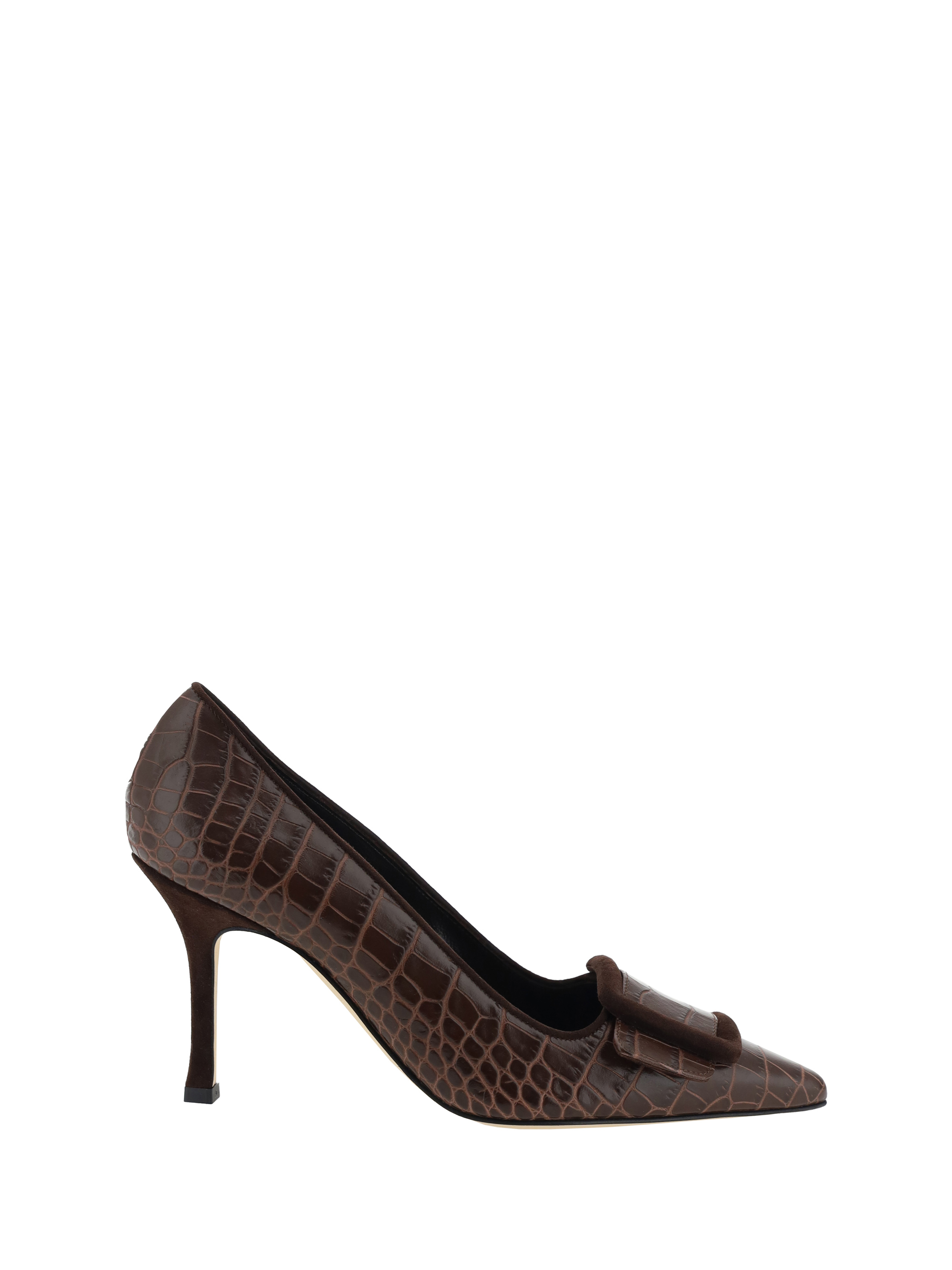 Shop Manolo Blahnik Maysale Pumps In Dbrw