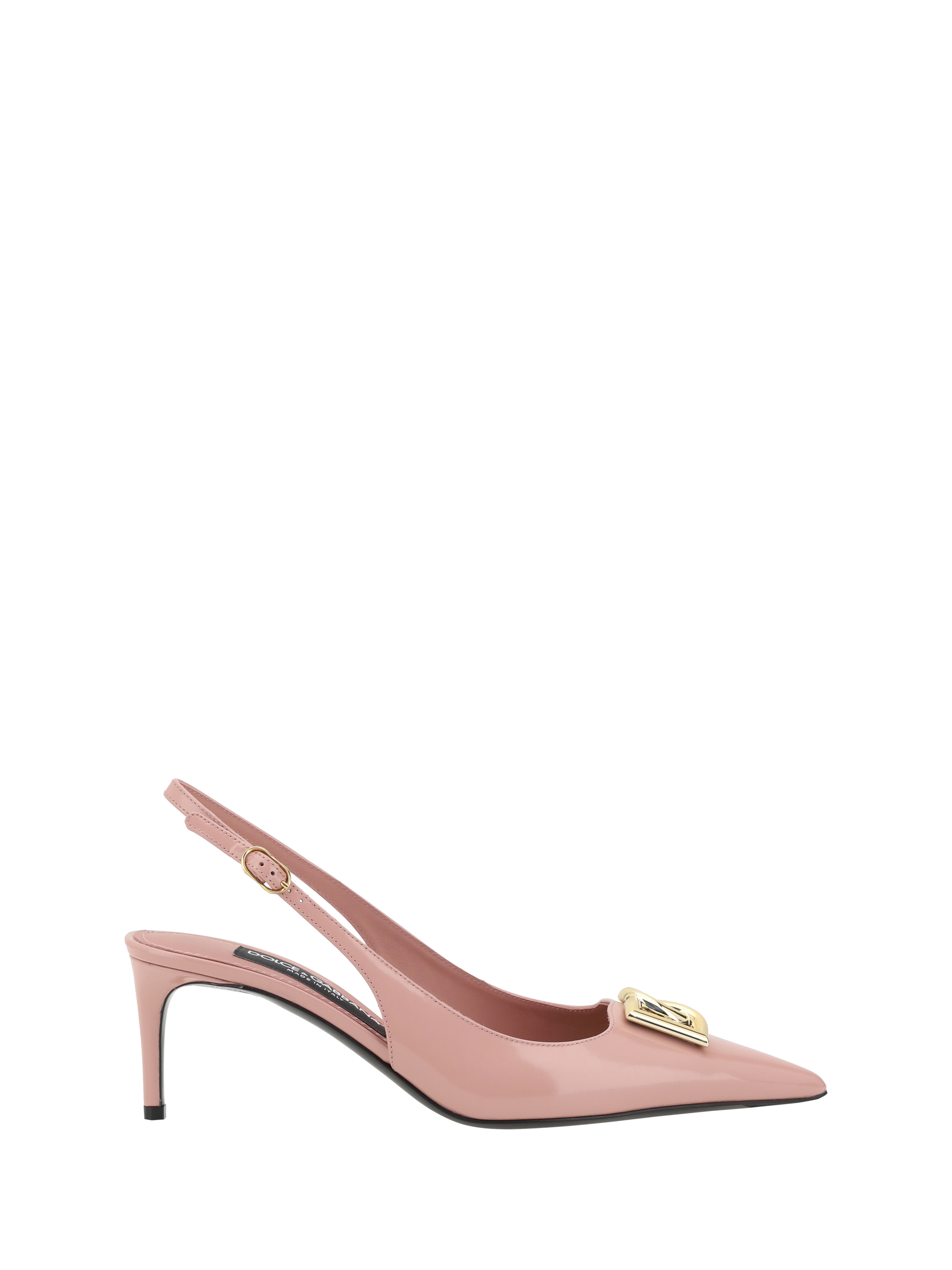 Shop Dolce & Gabbana Slingback Pumps In Rosa
