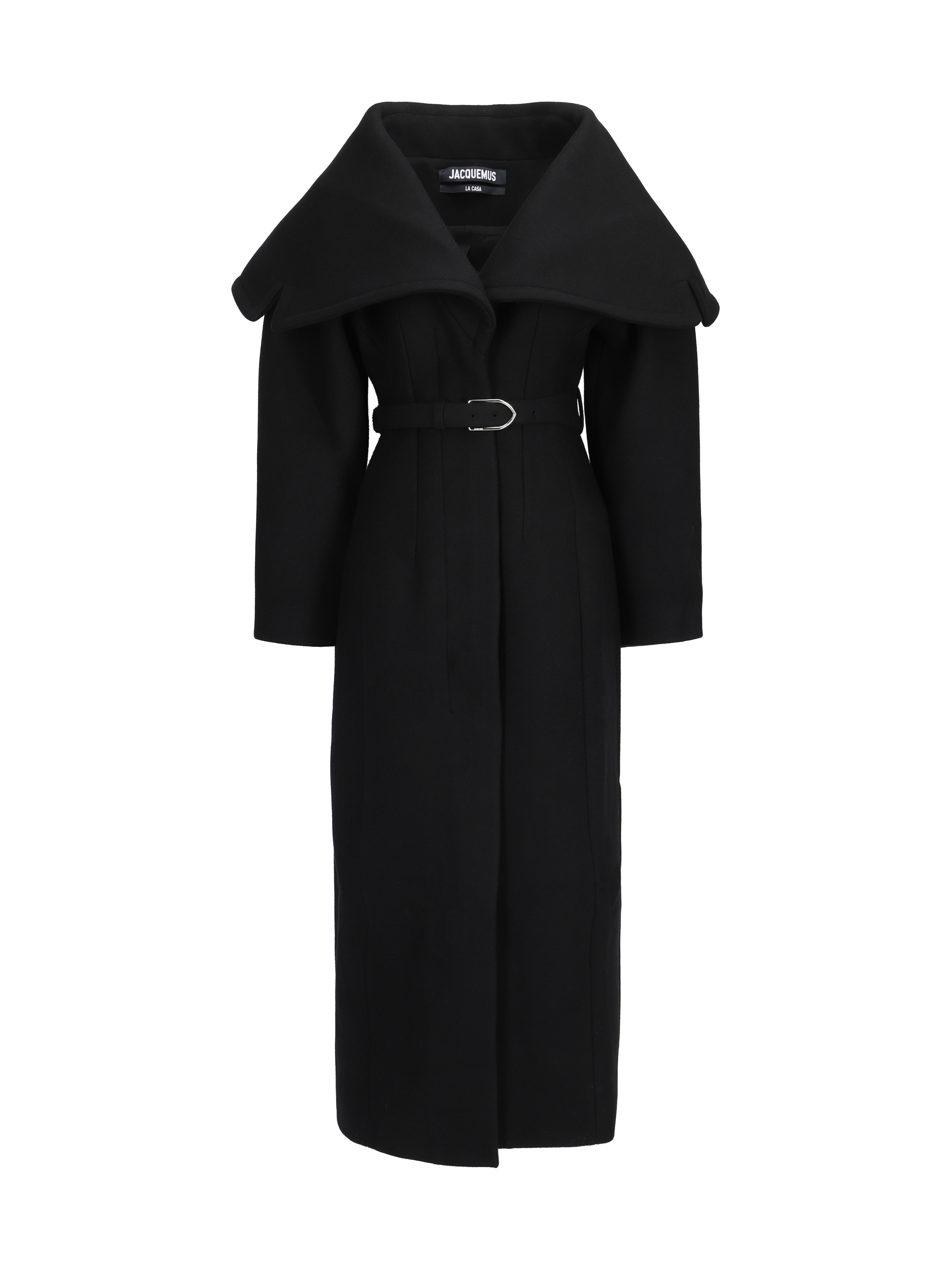 Jacquemus Le Manteau Caruso Coat In Black