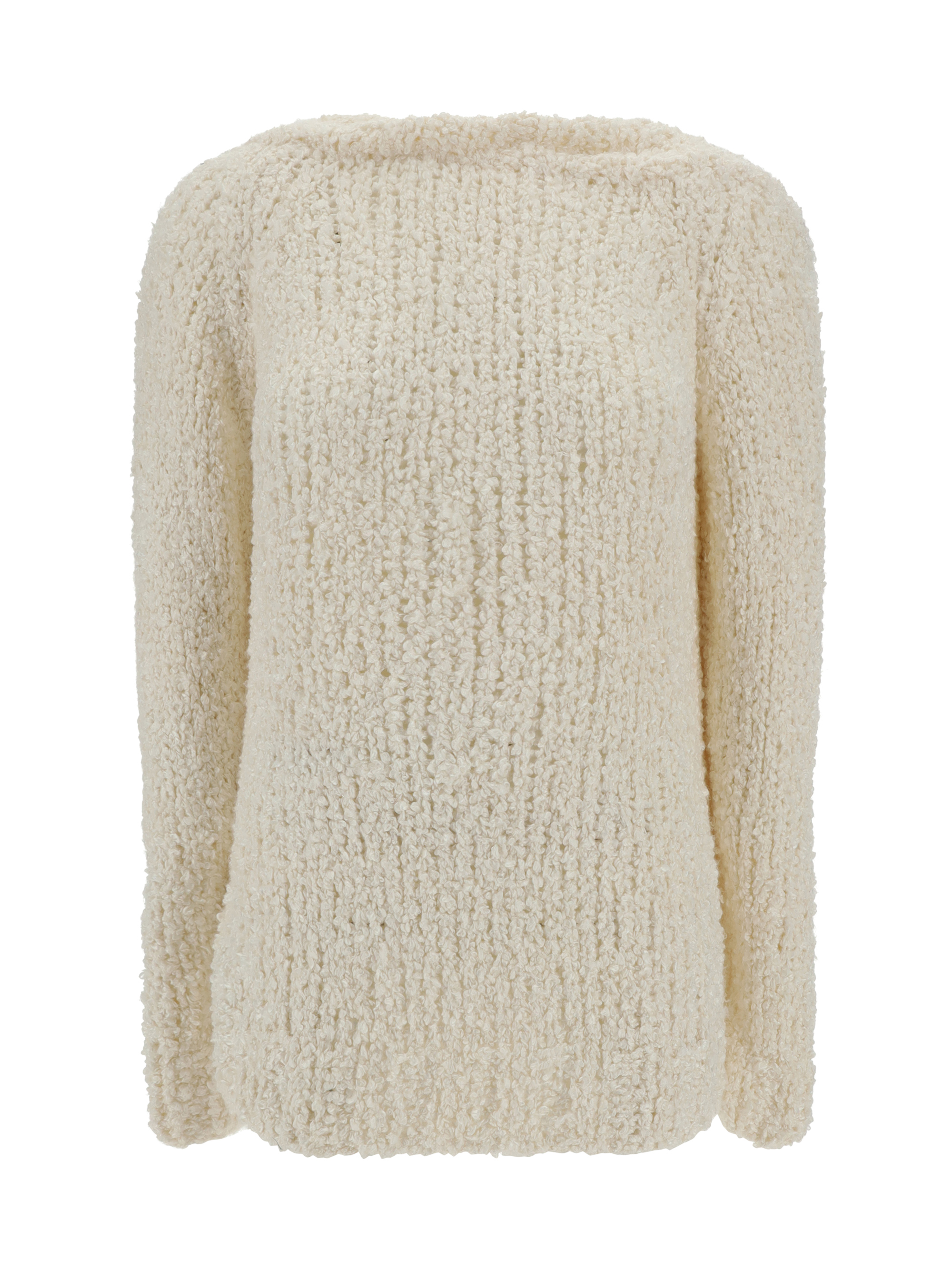 Shop Wild Cashmere Sweater In Off-white 001