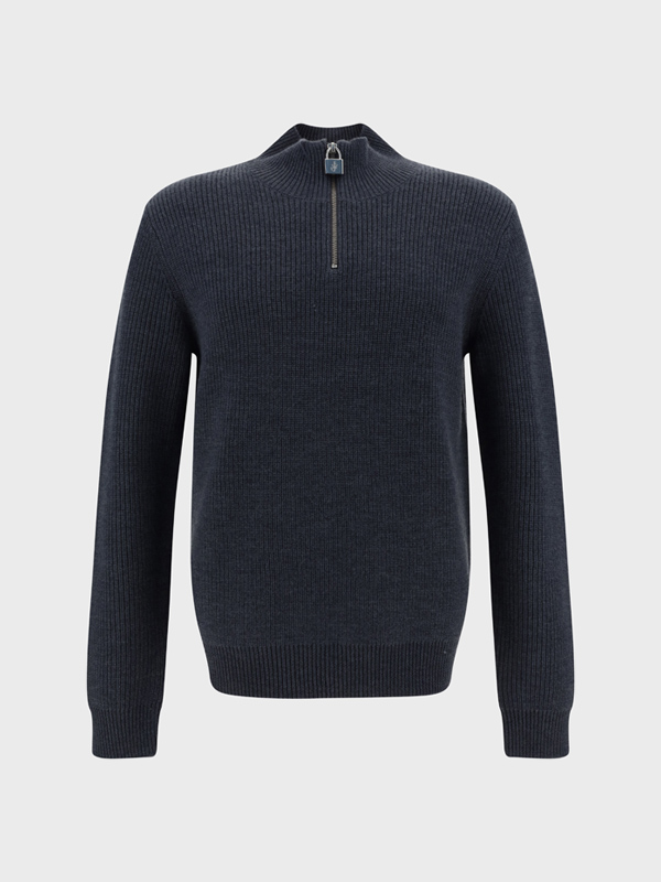 Henley Turtleneck Sweater