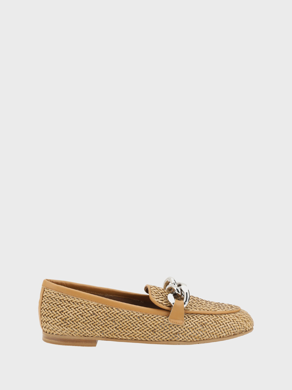 Woven leather Loafers