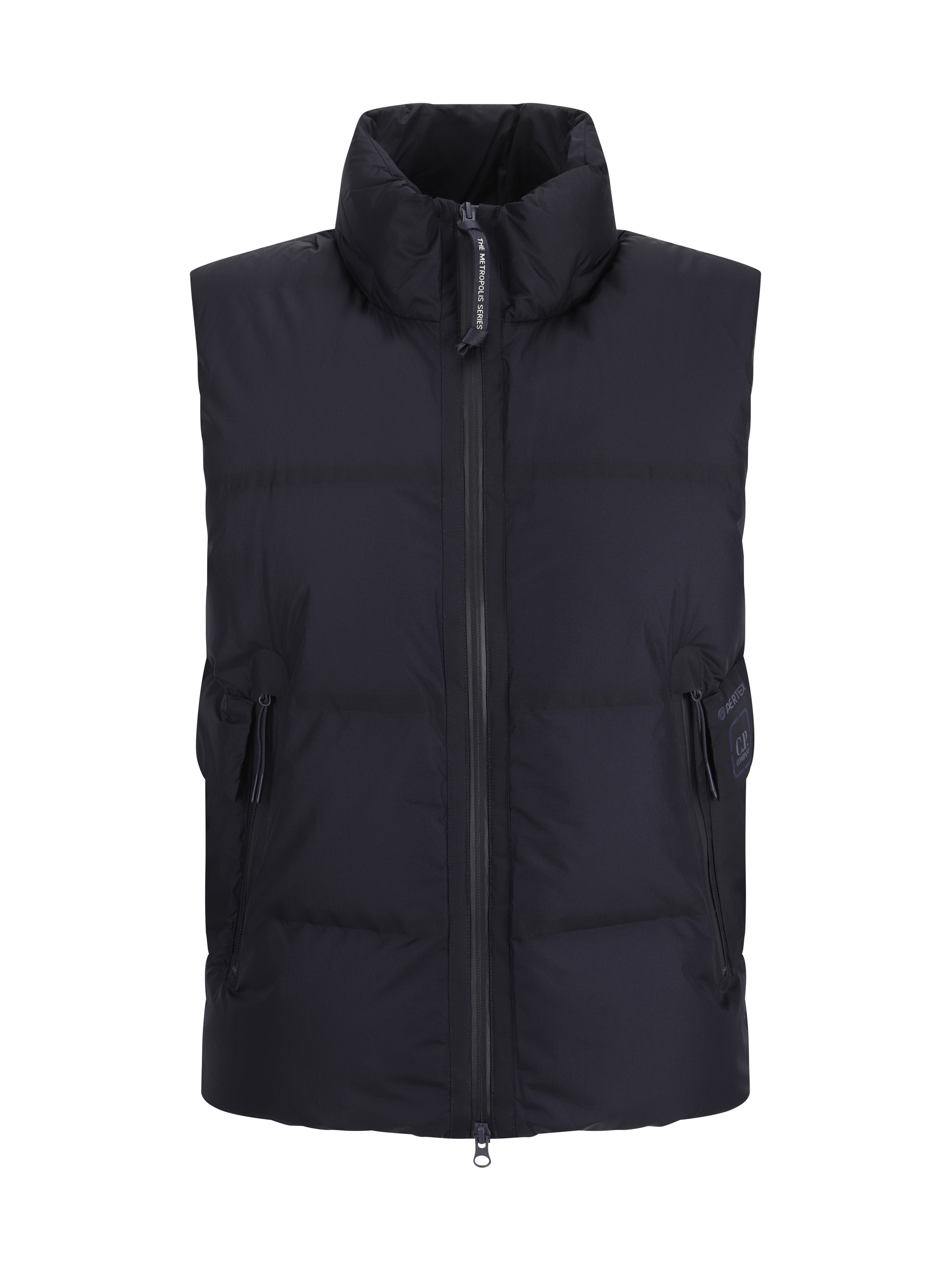 Shop C.p. Company Metropolis Down Vest In Sky Captain