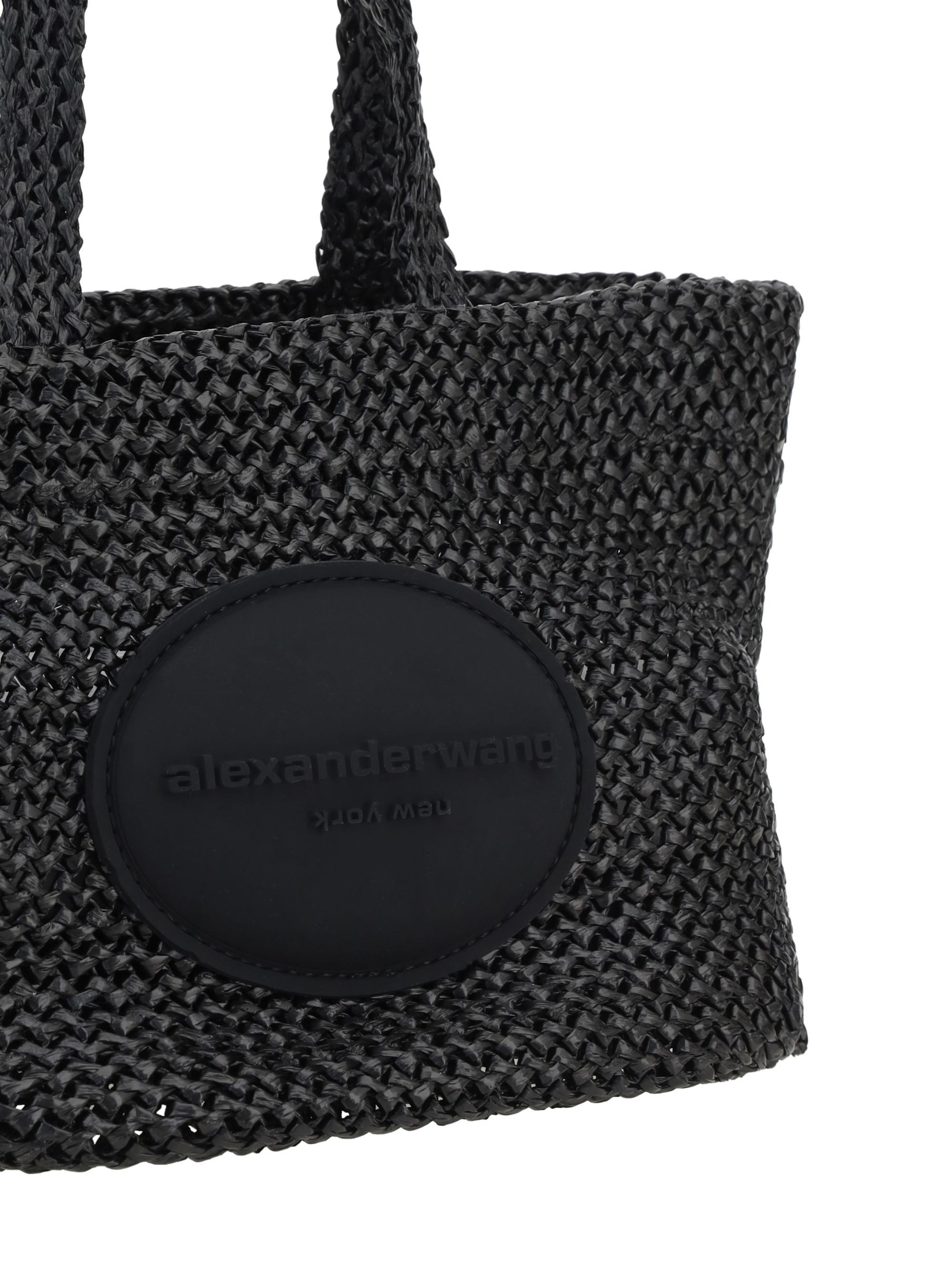 Punch Small Raffia Handbag