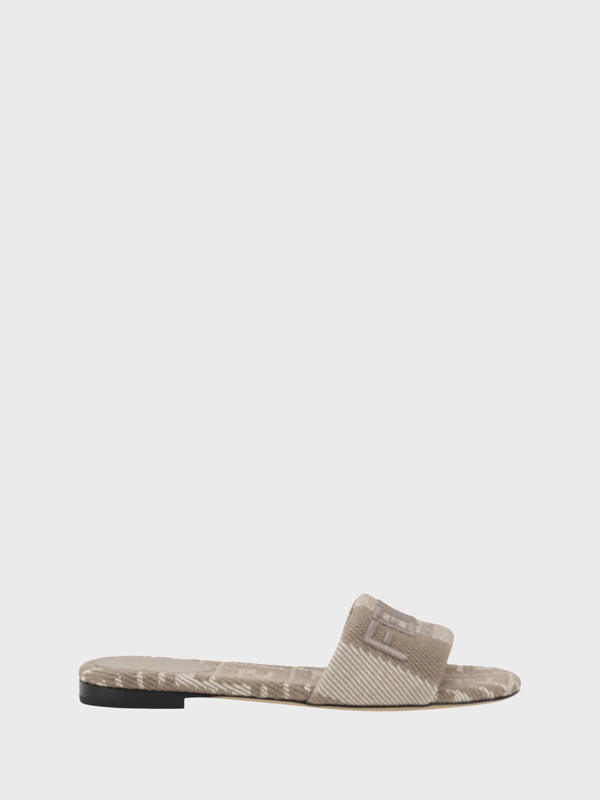FF embroidery Sandals