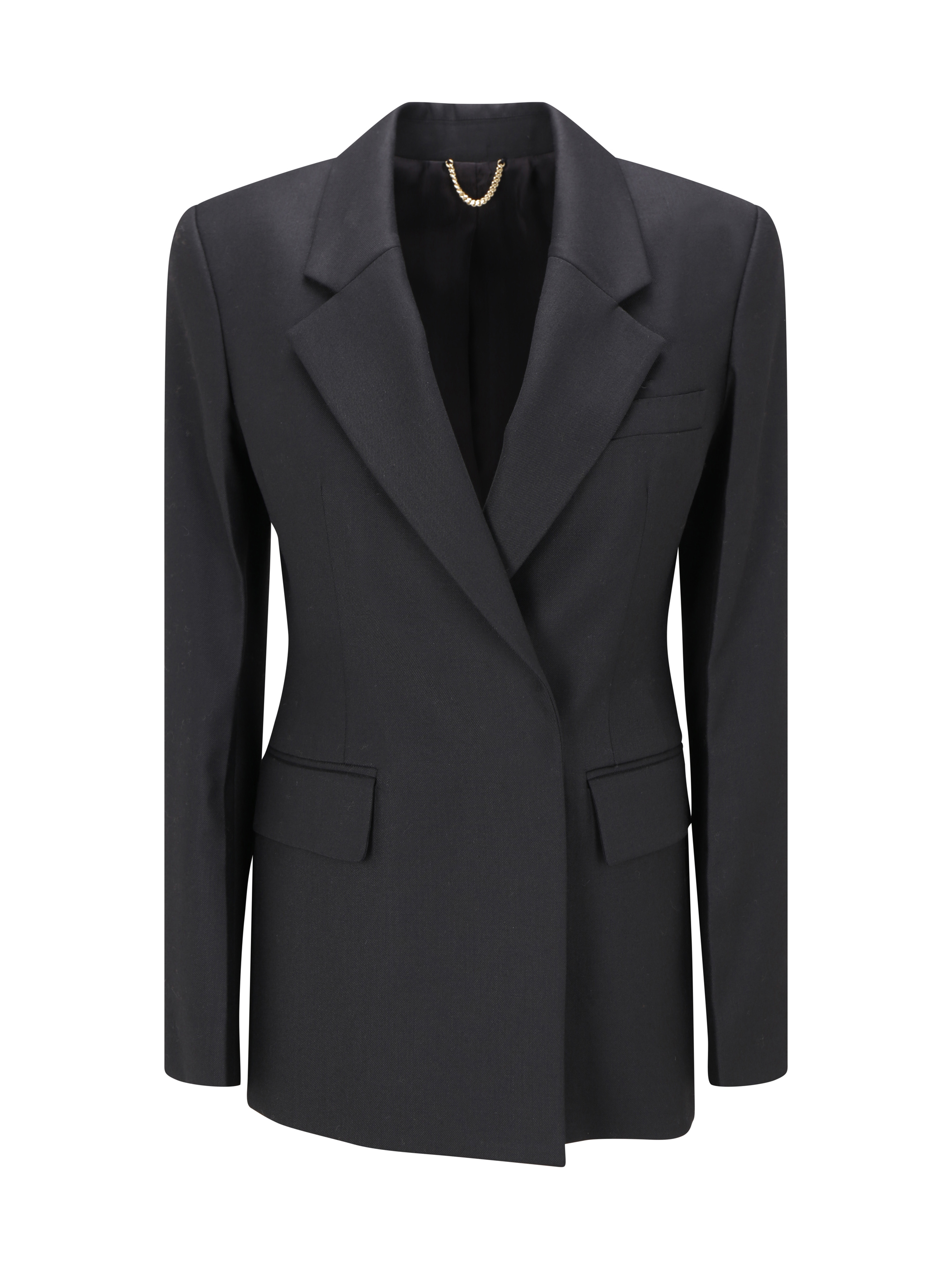 Shop Victoria Beckham Blazer Jacket In Black