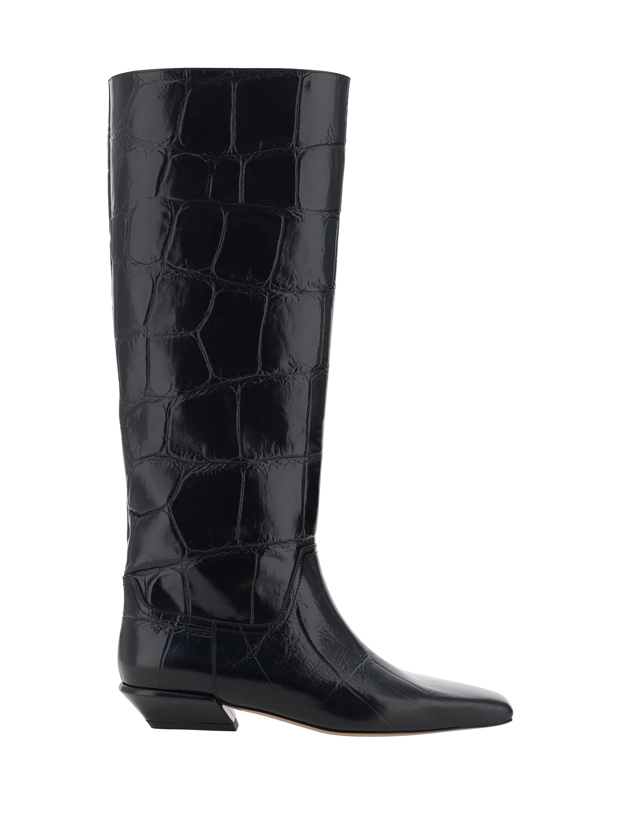 Shop Paris Texas Bettina Boots In Black