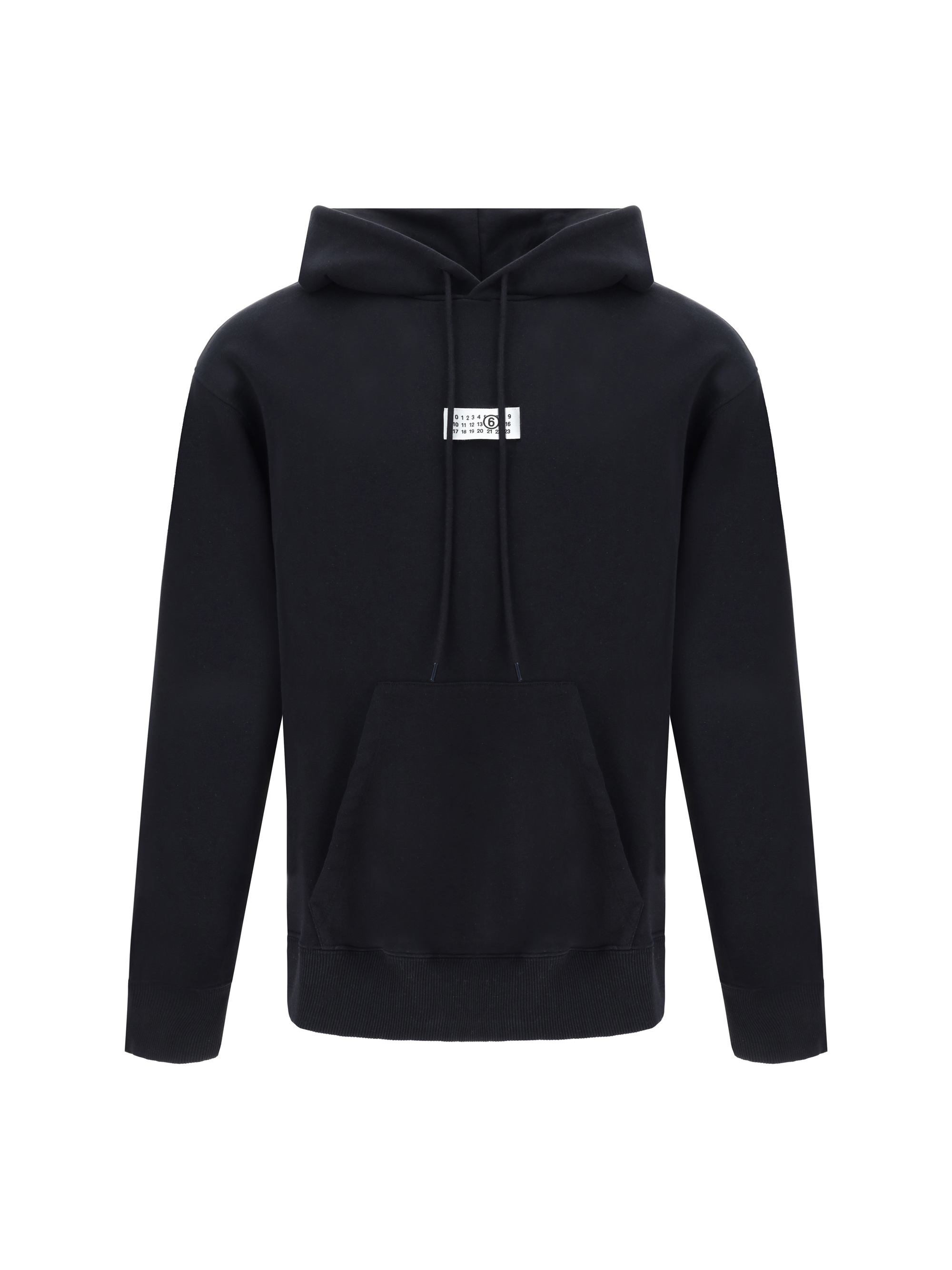 Shop Mm6 Maison Margiela Hoodie In Black