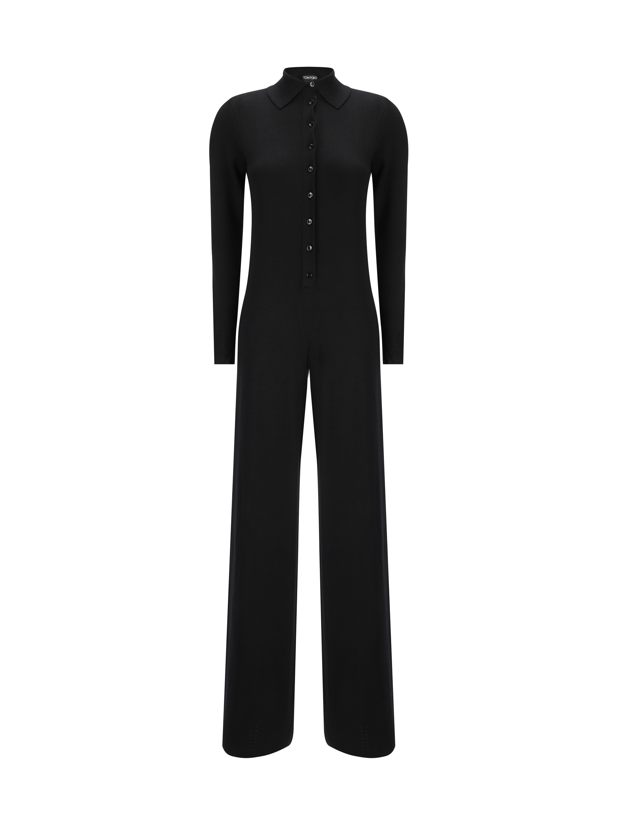 Shop Tom Ford Jumpsuit Dress In Black