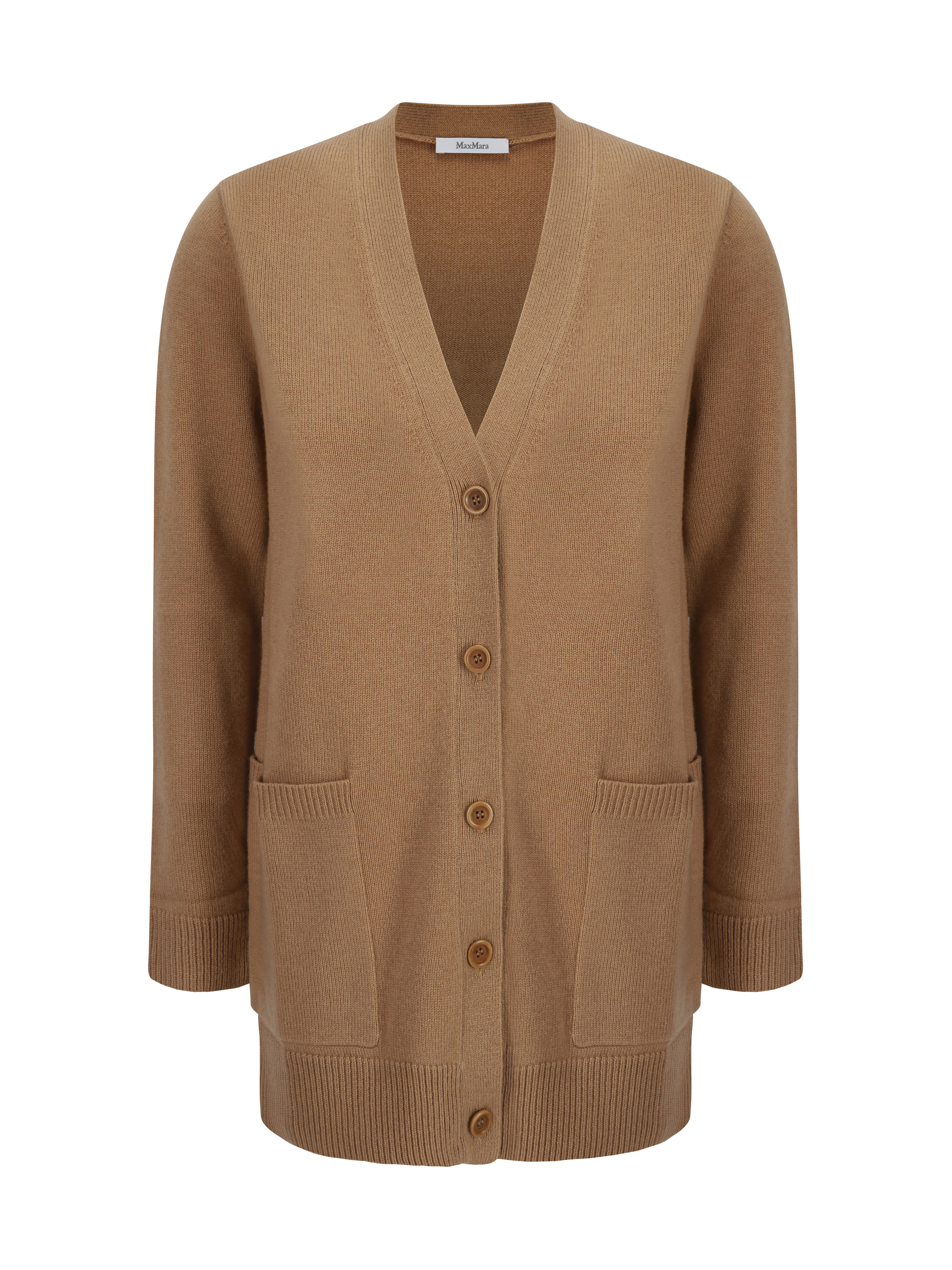 Shop Max Mara Villar Cardigan In Cammello