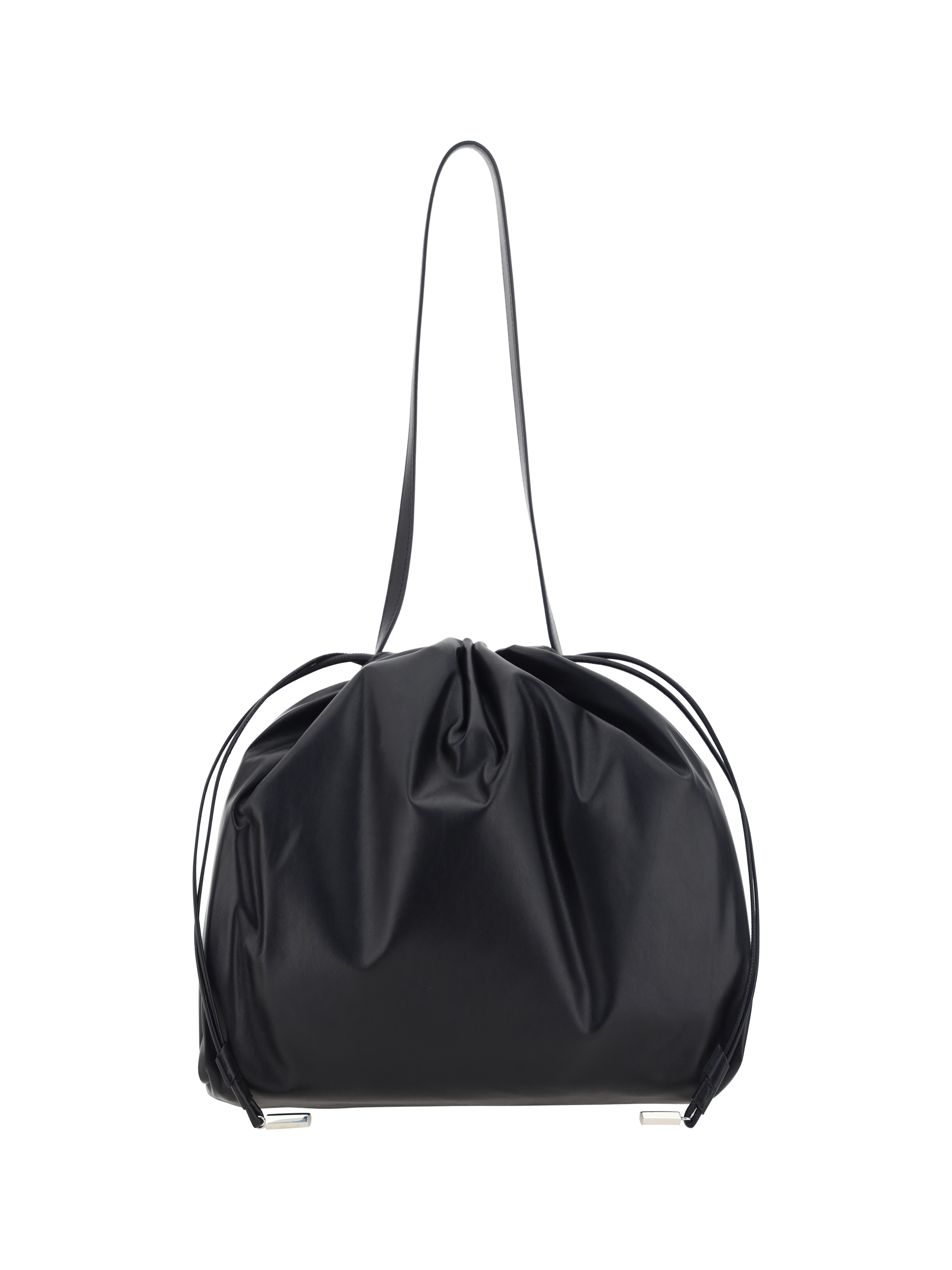 The Row Angy Shoulder Bag In Black Pld