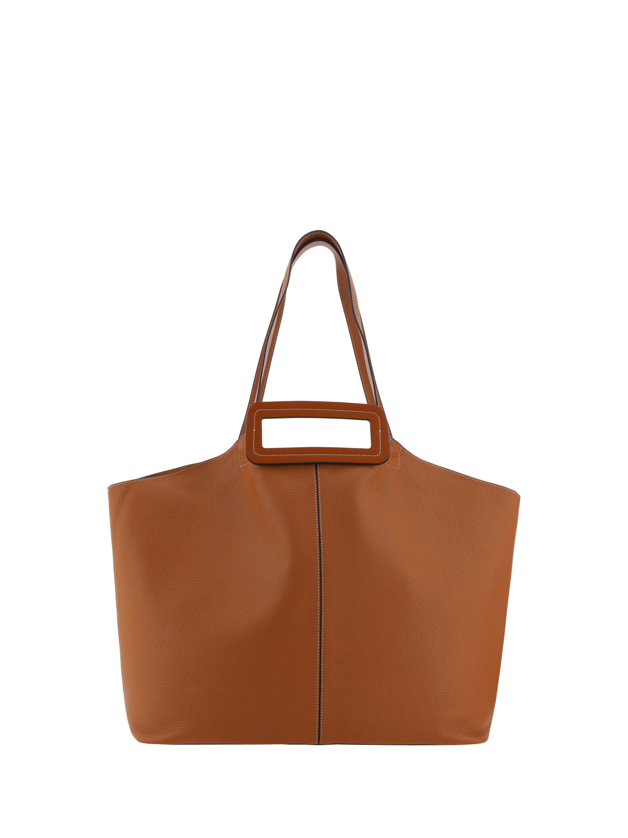 Shop Staud Grande Shoulder Bag In Tan