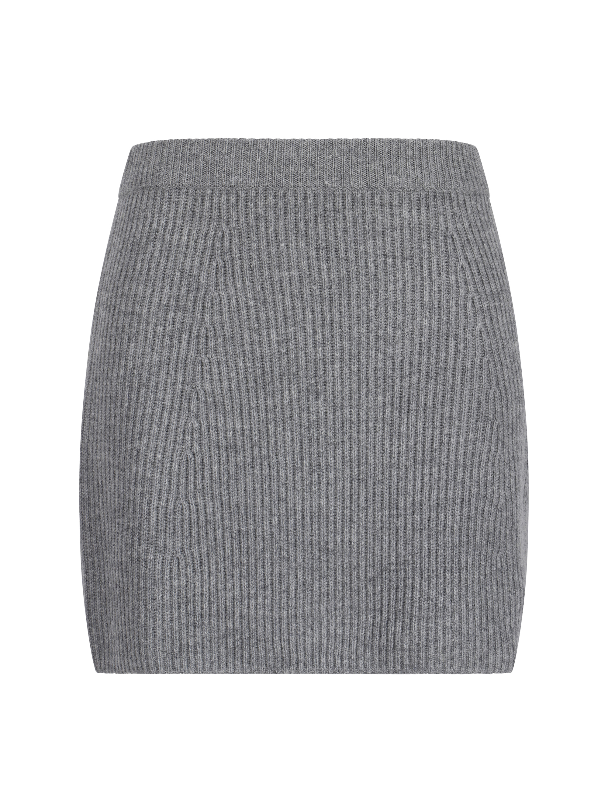 Shop Max Mara Sportmax Teiera Mini Skirt In Grigio Medio