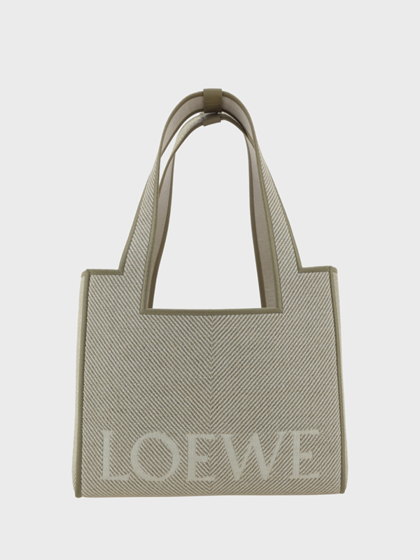 Font Medium Tote Shoulder Bag