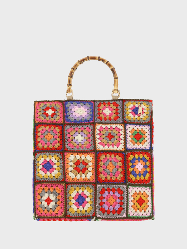 Crochet L Bag
