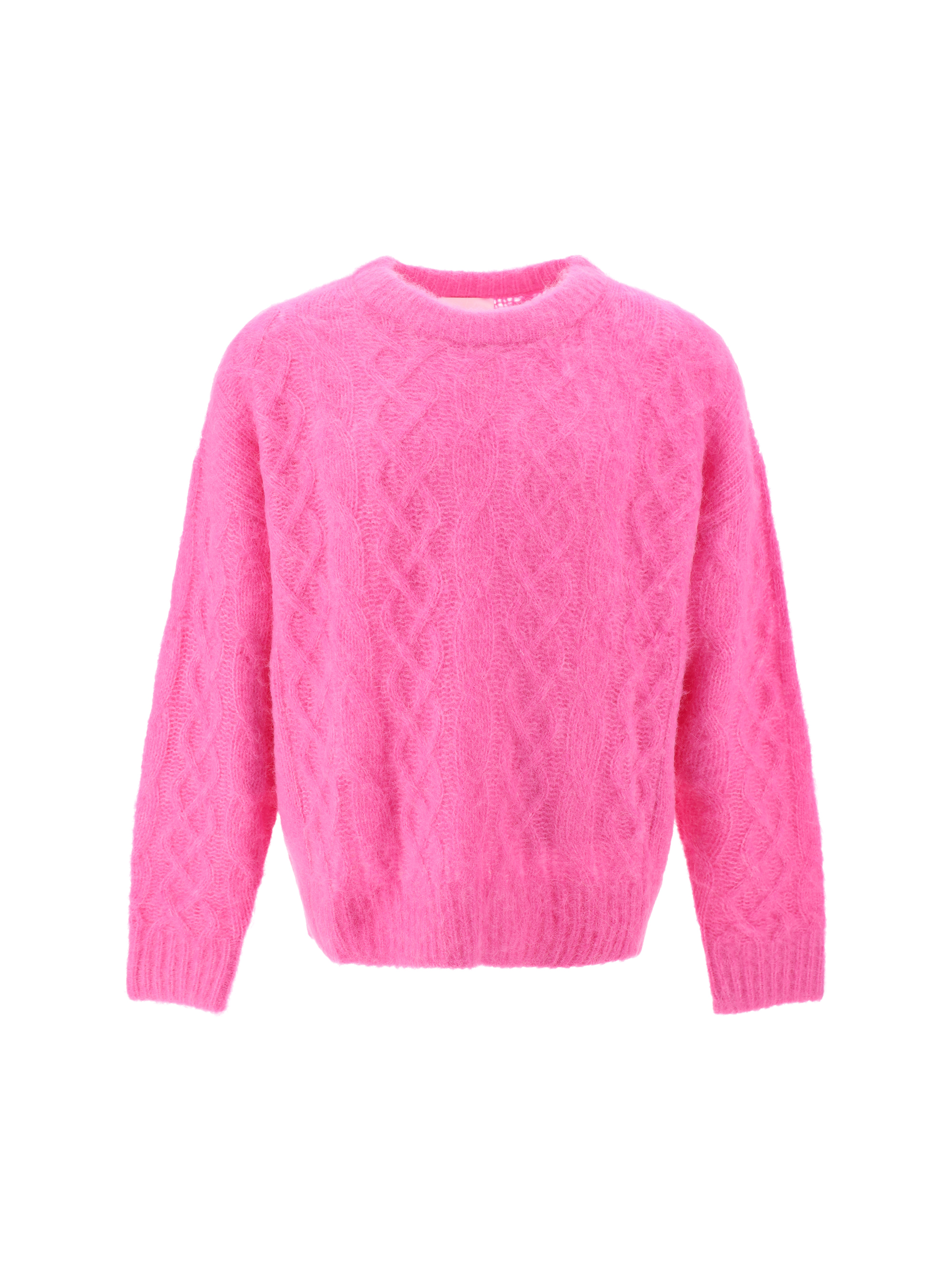 Shop Isabel Marant Anson Sweater In Fluo Pink