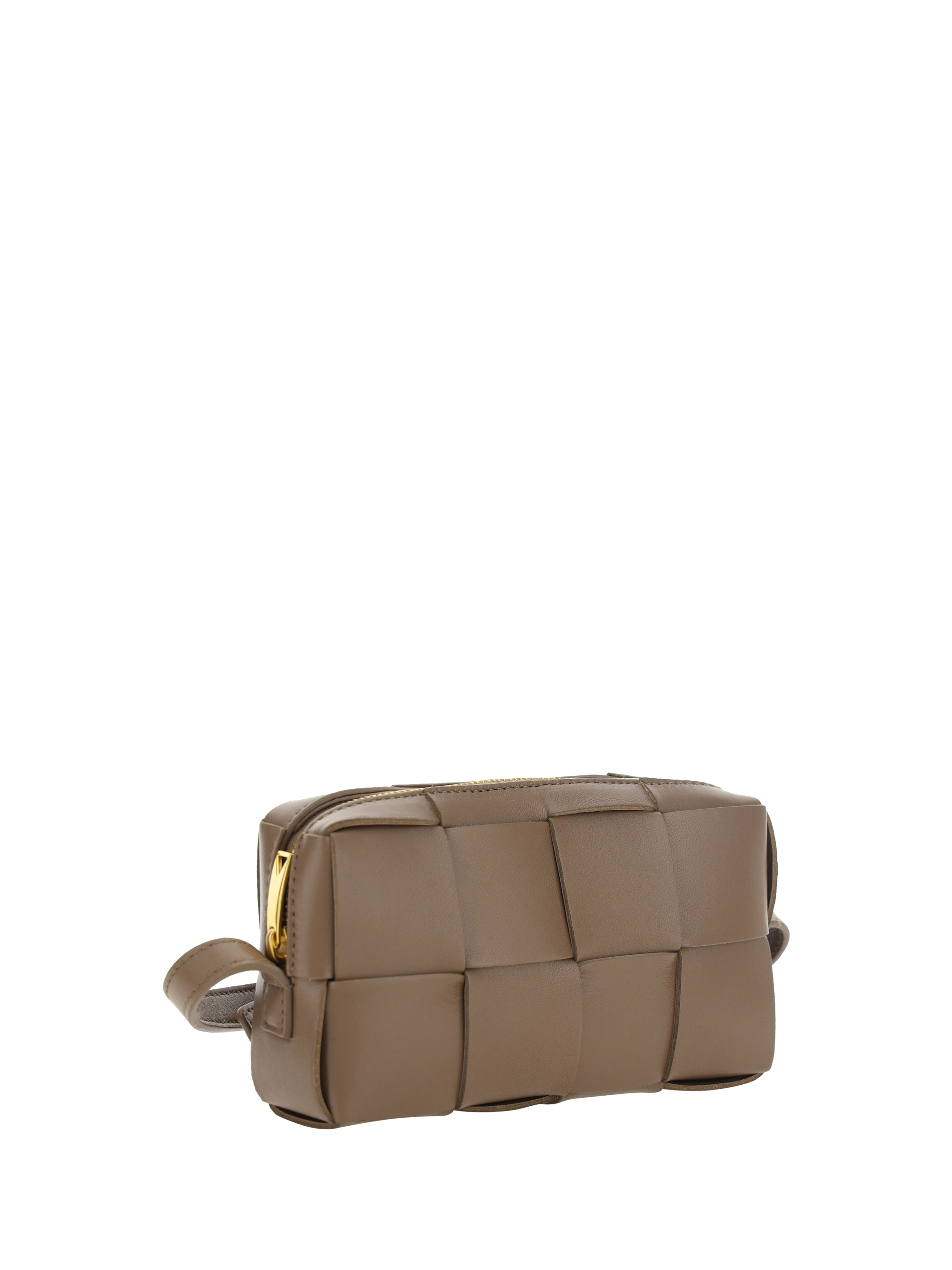 Bottega Veneta Mini Cassette Leather Shoulder Bag