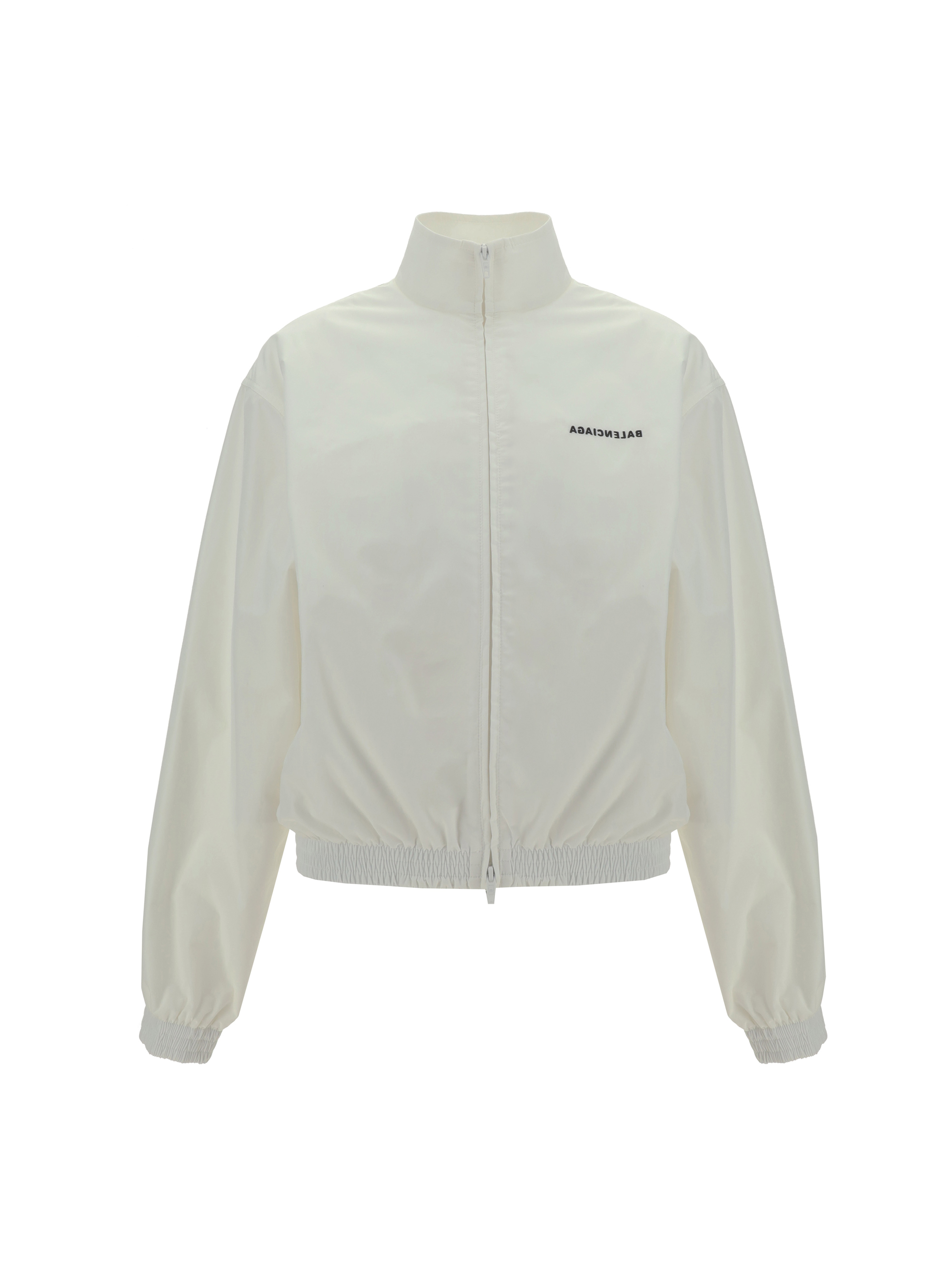 Shop Balenciaga Jacket In White