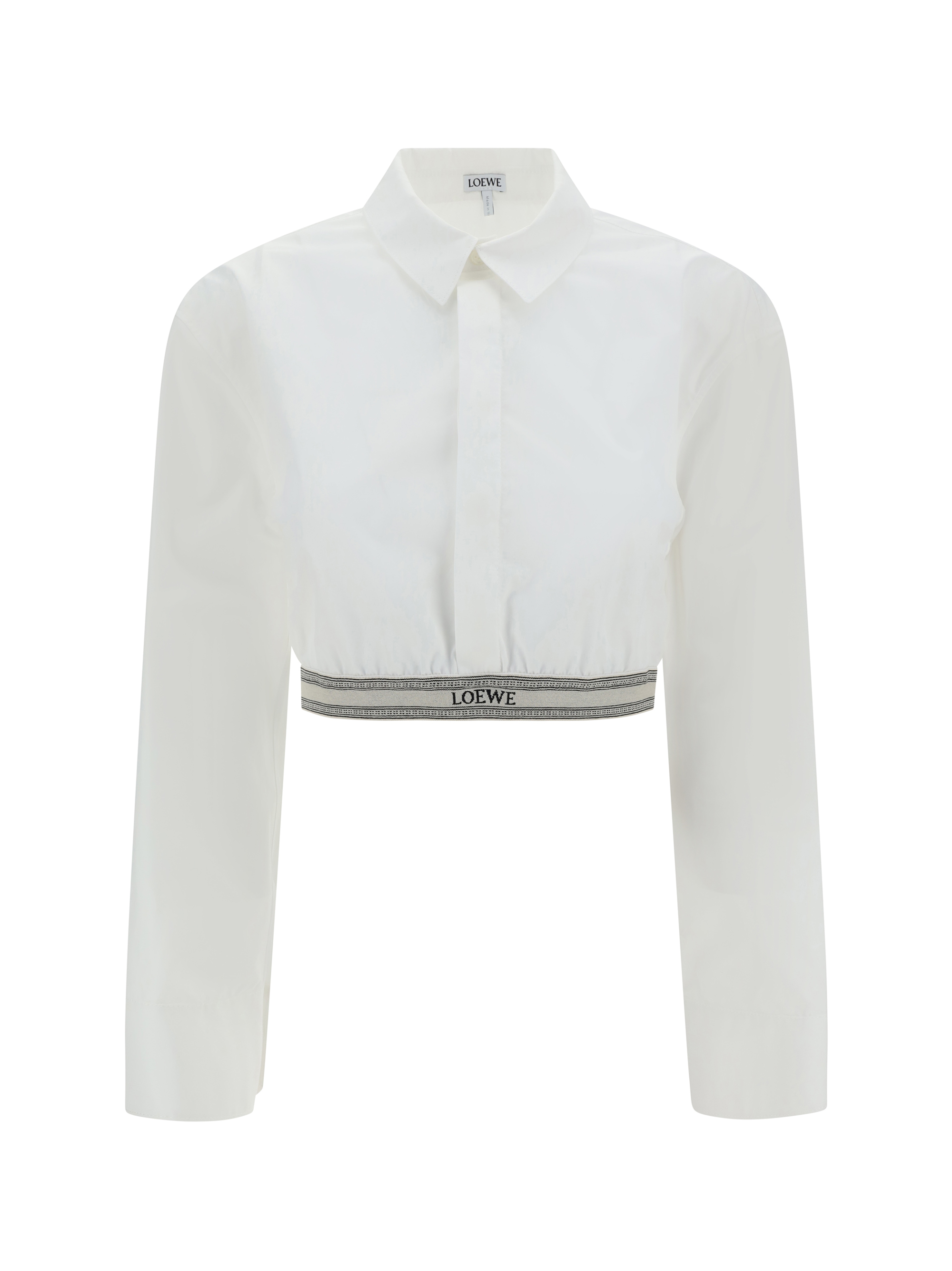 Shop Loewe Shirt In Optic White