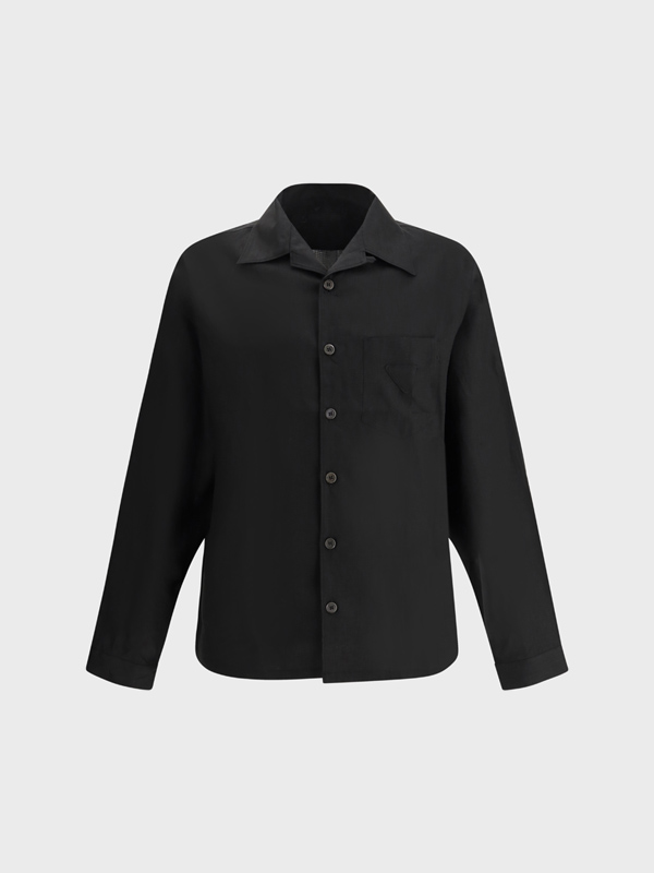 Black linen Shirt