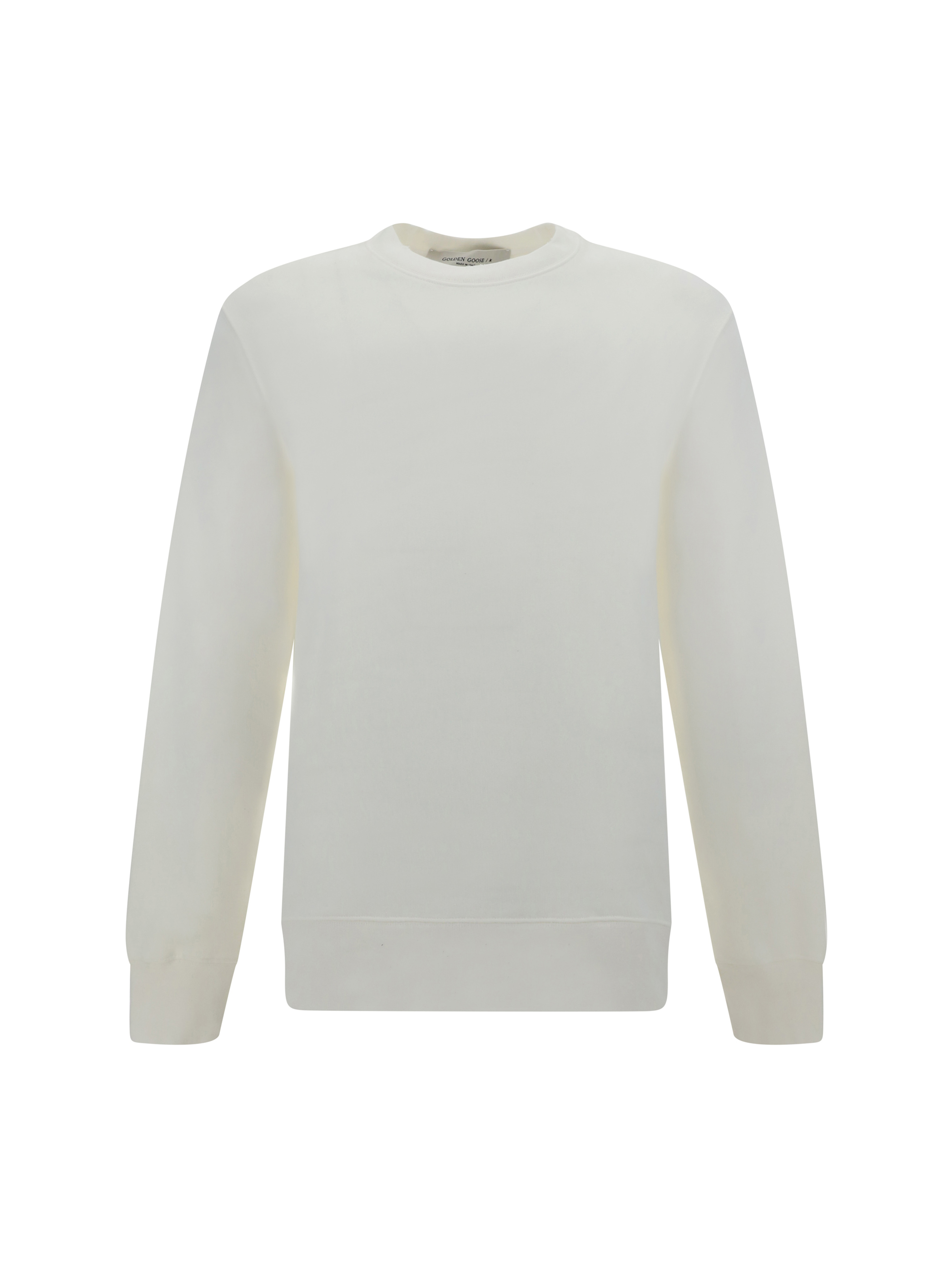 Shop Golden Goose Sweatshirt In Vintage White