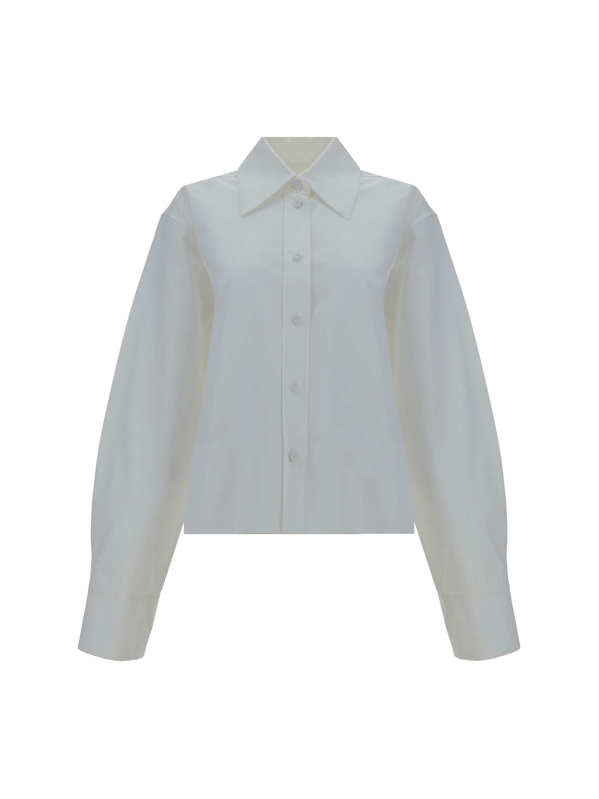 Shop Jil Sander Shirt In Optic White