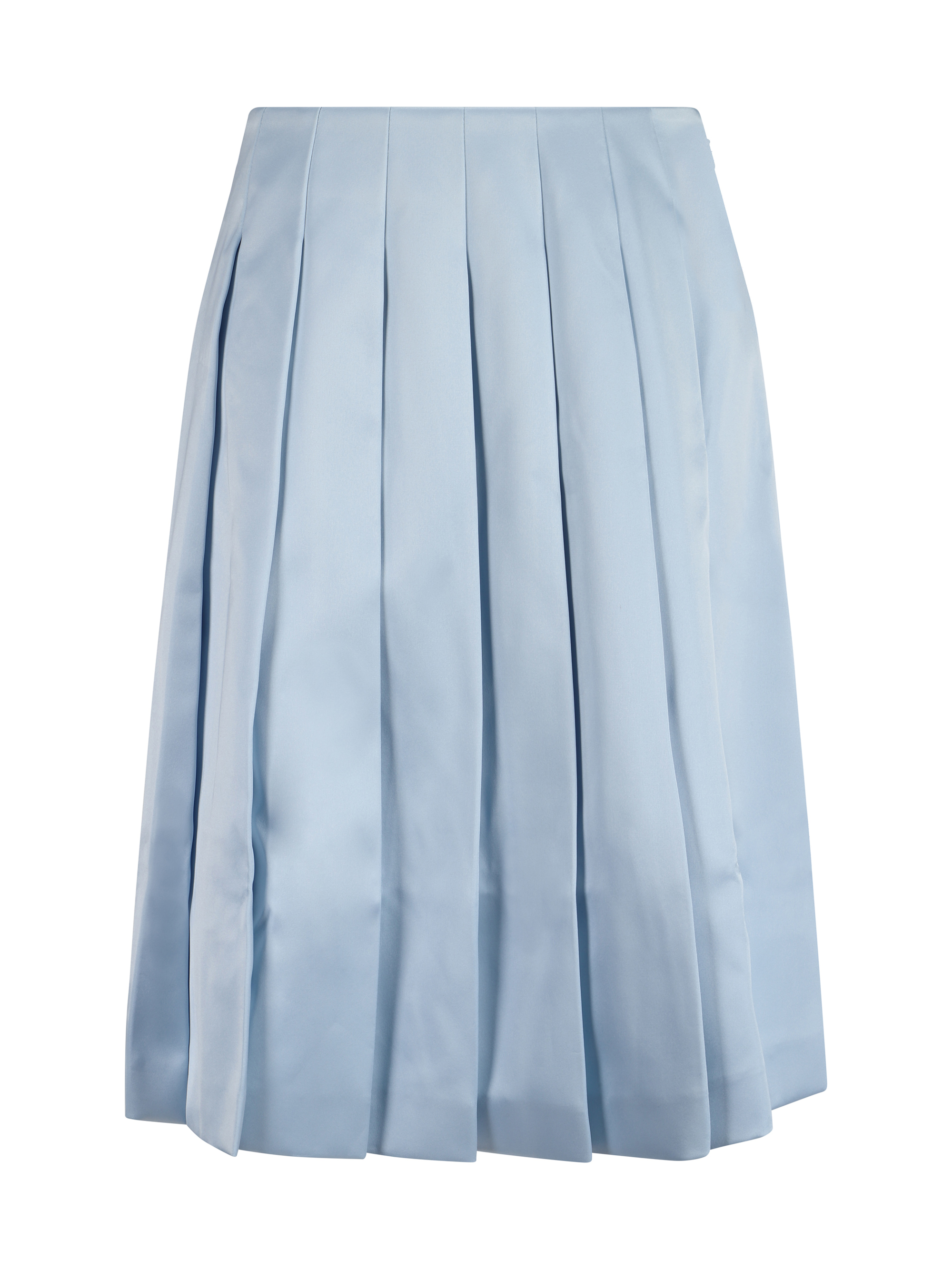 Shop Self-portrait Midi Skirt In Blue