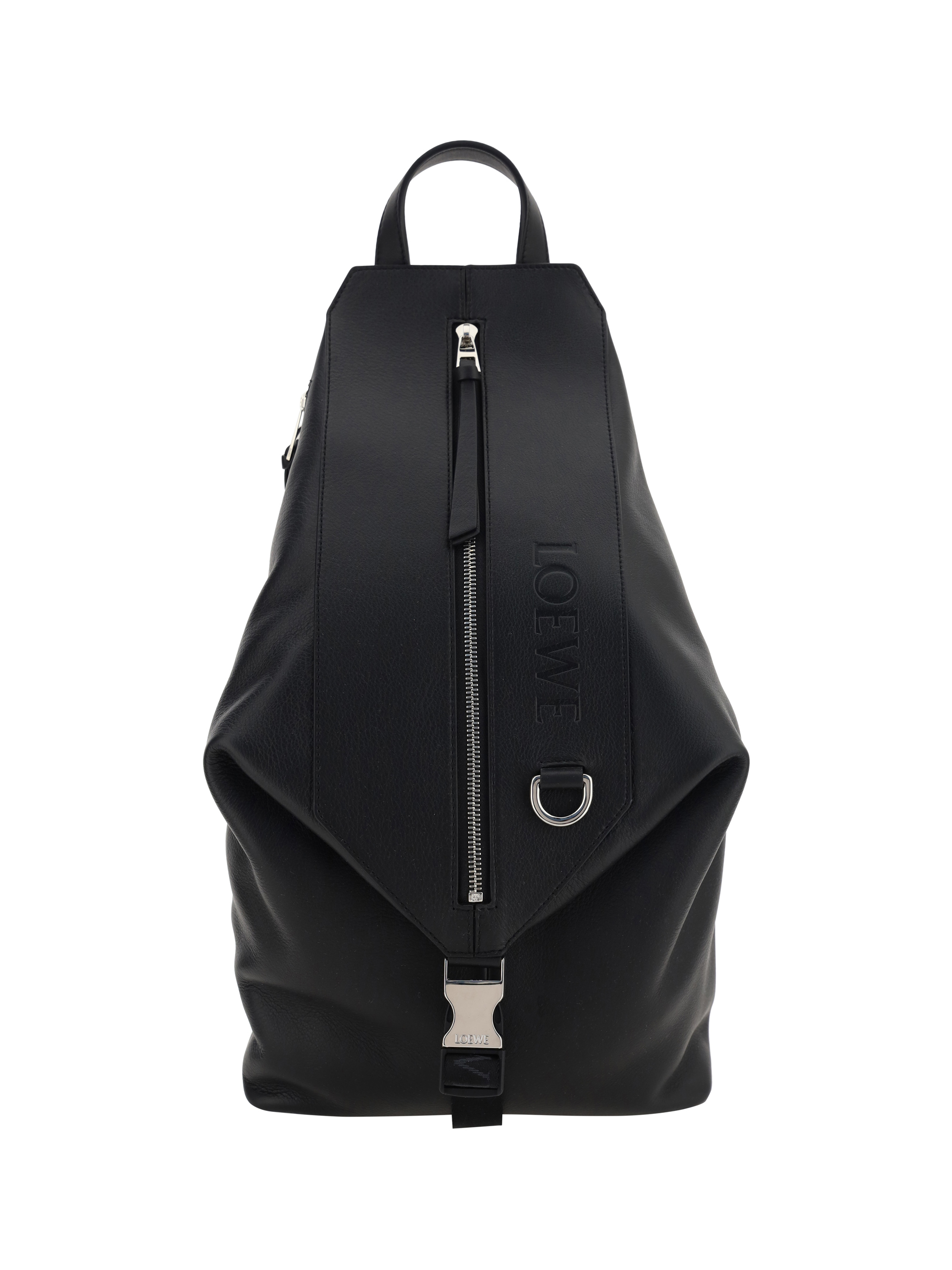 Loewe Convertible Small Backpack In Black