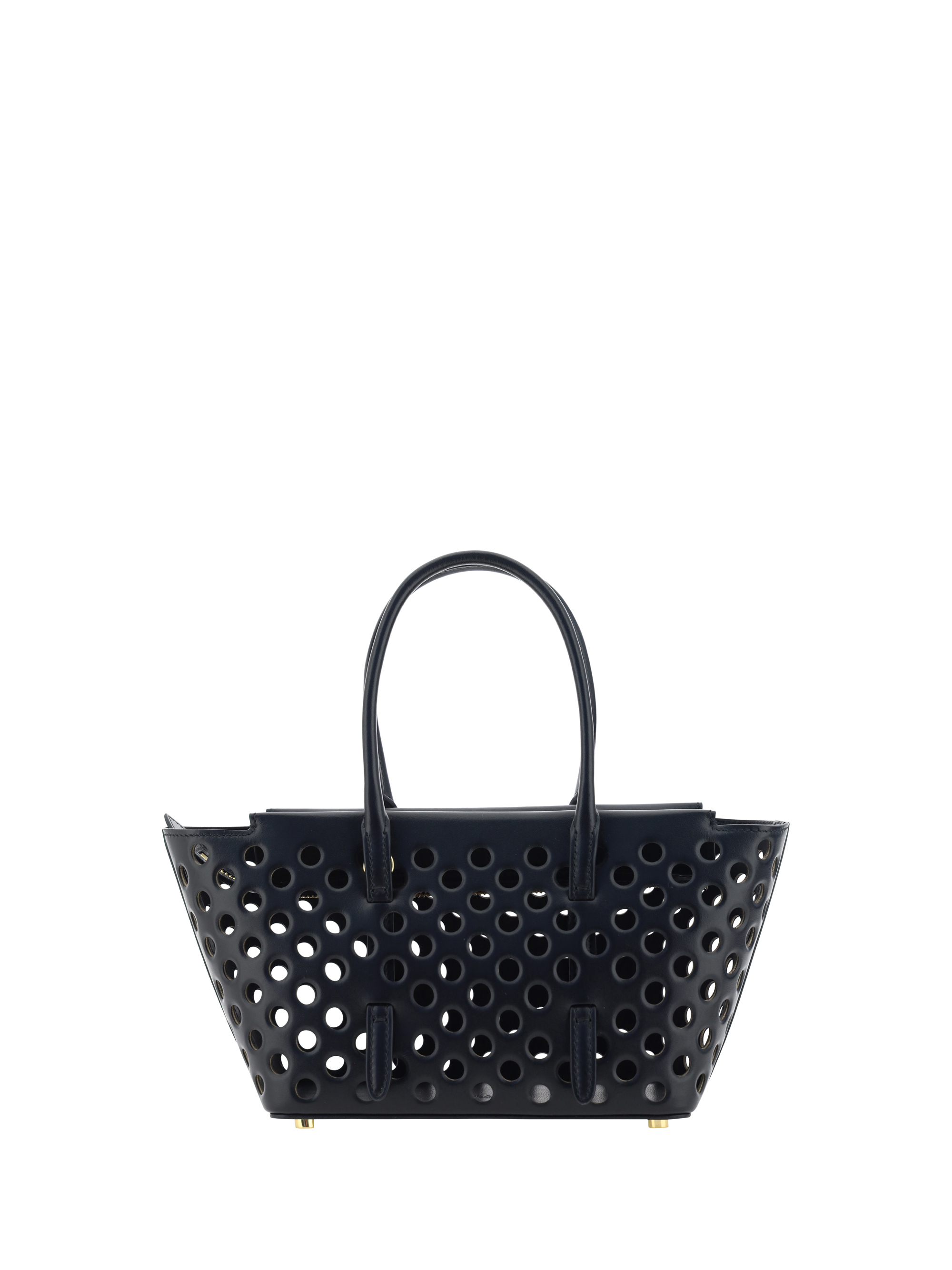 Shop Alaïa Neo Mina Shoulder Bag In Noir