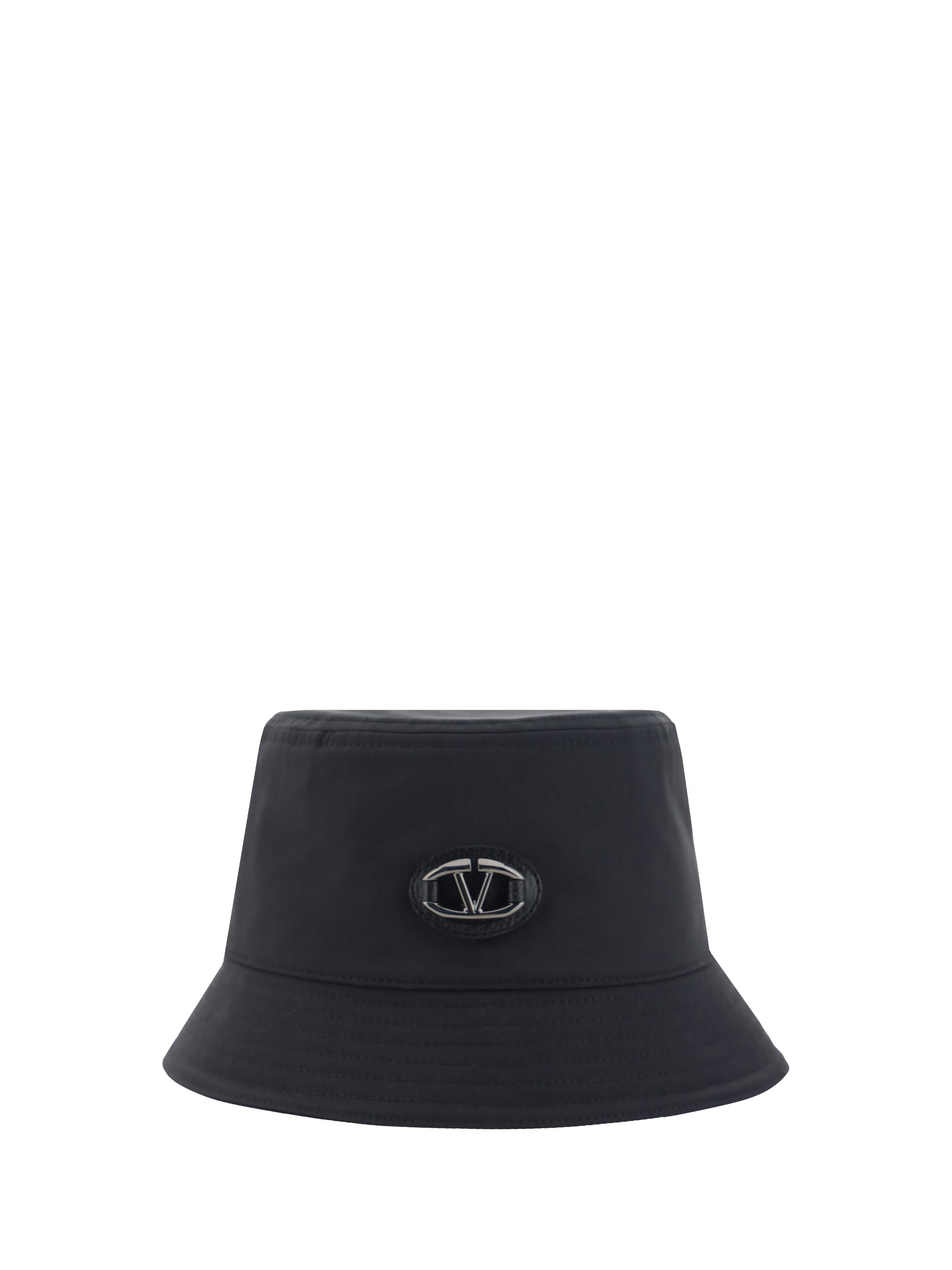 Shop Valentino Bucket Hat In Nero/rut.ultr.black