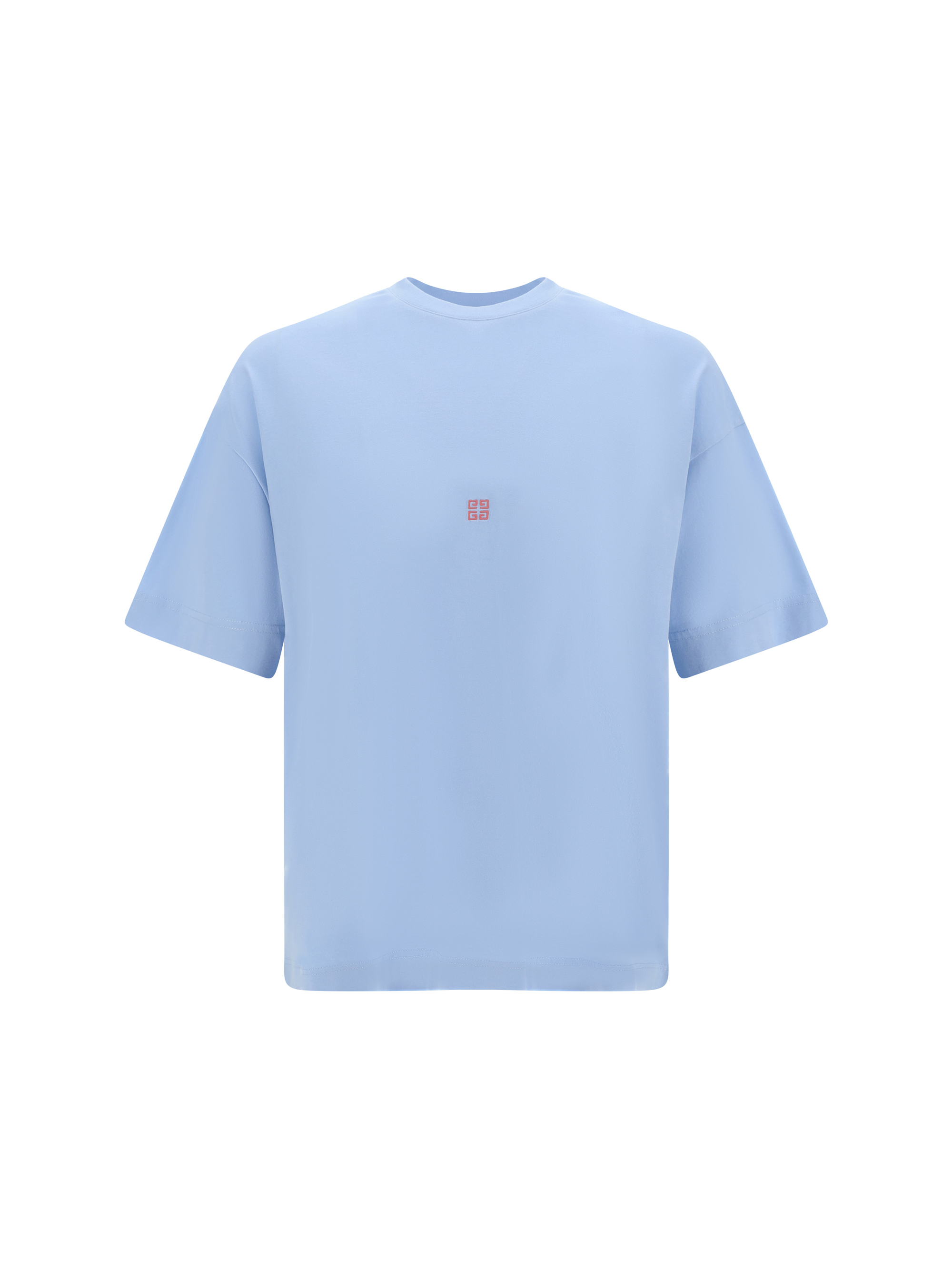 Shop Givenchy T-shirt In Sky Blue
