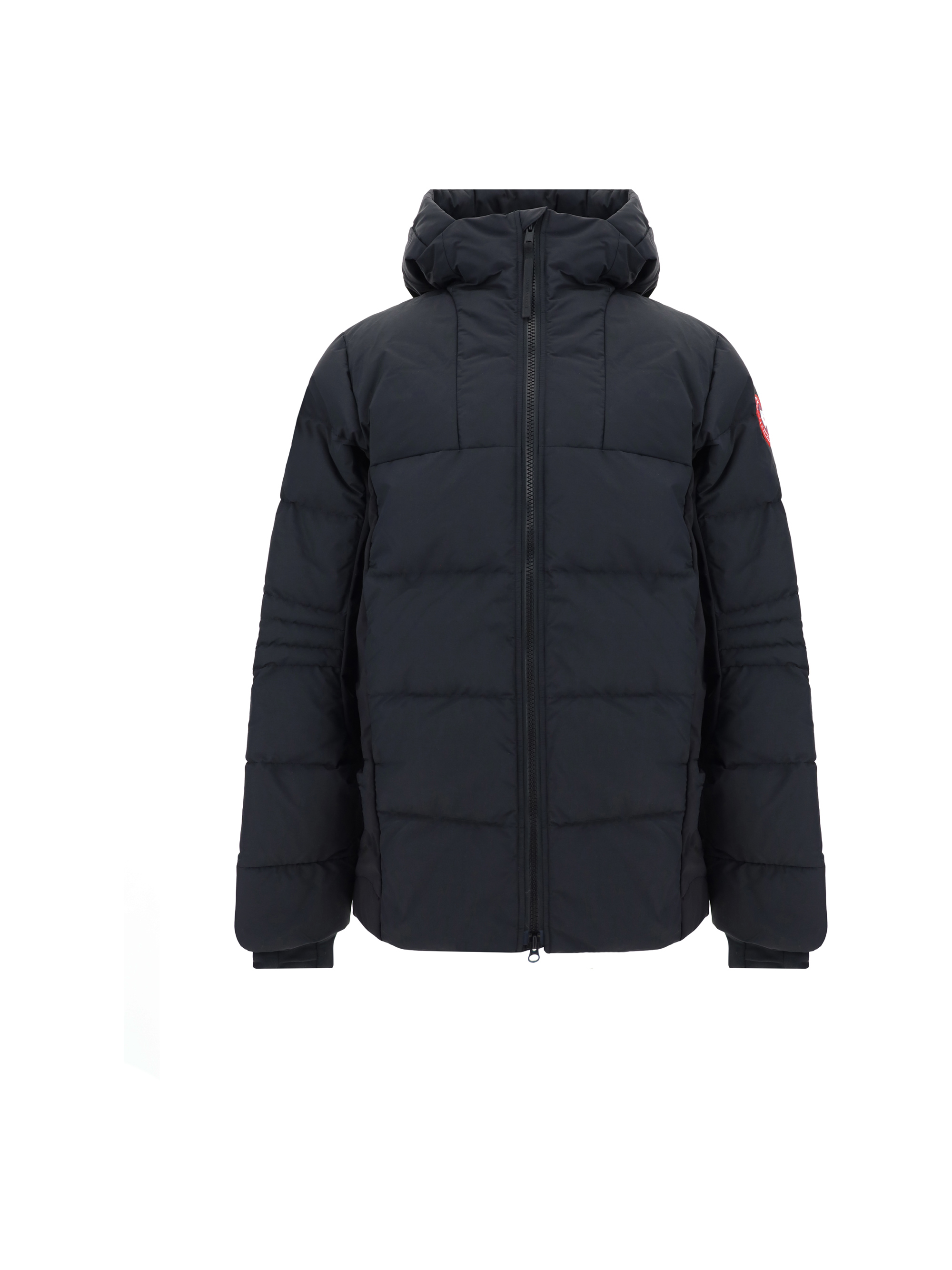 Canada Goose Hybridge Down Jacket In Black