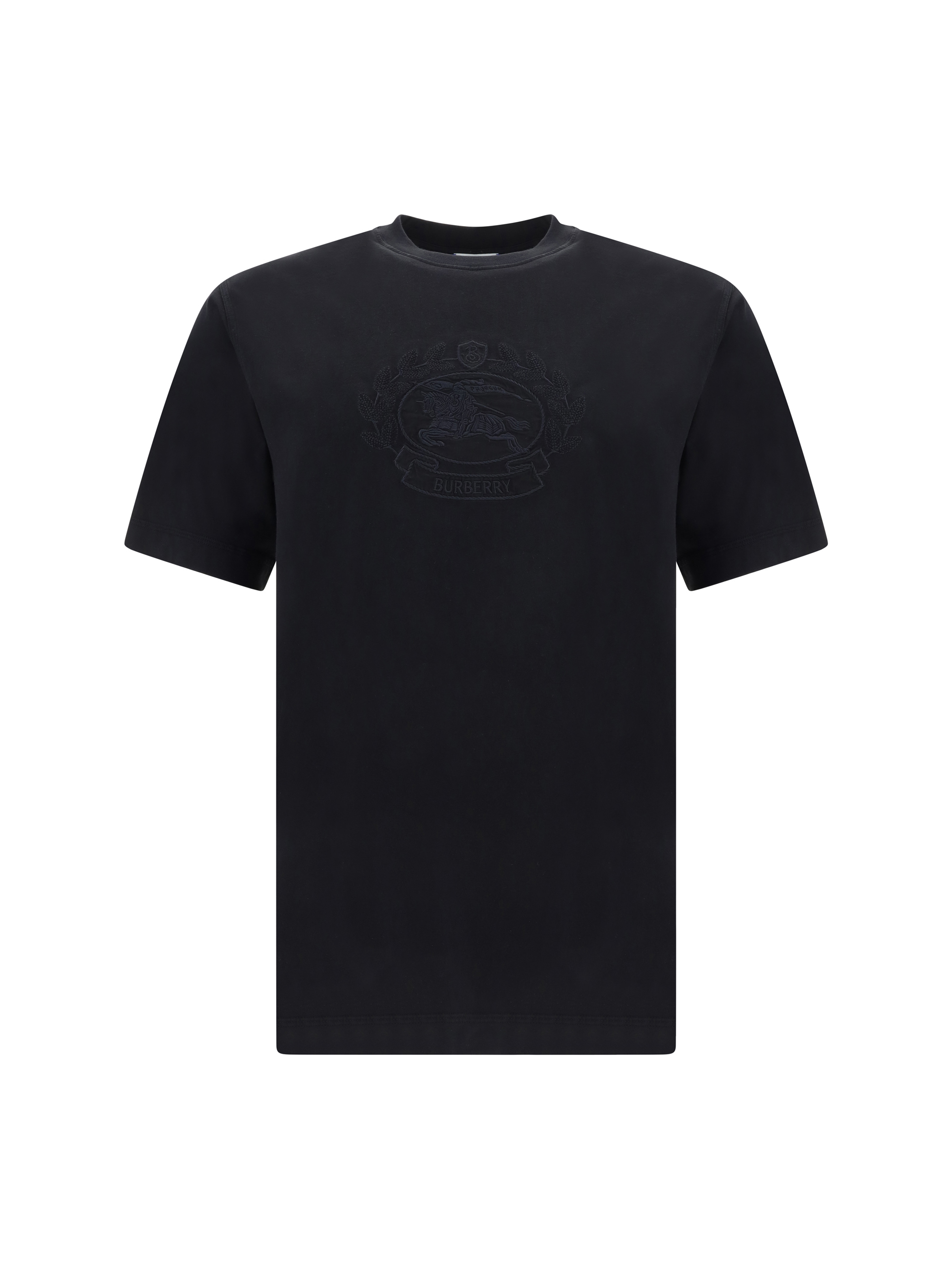 Shop Burberry T-shirt In Black