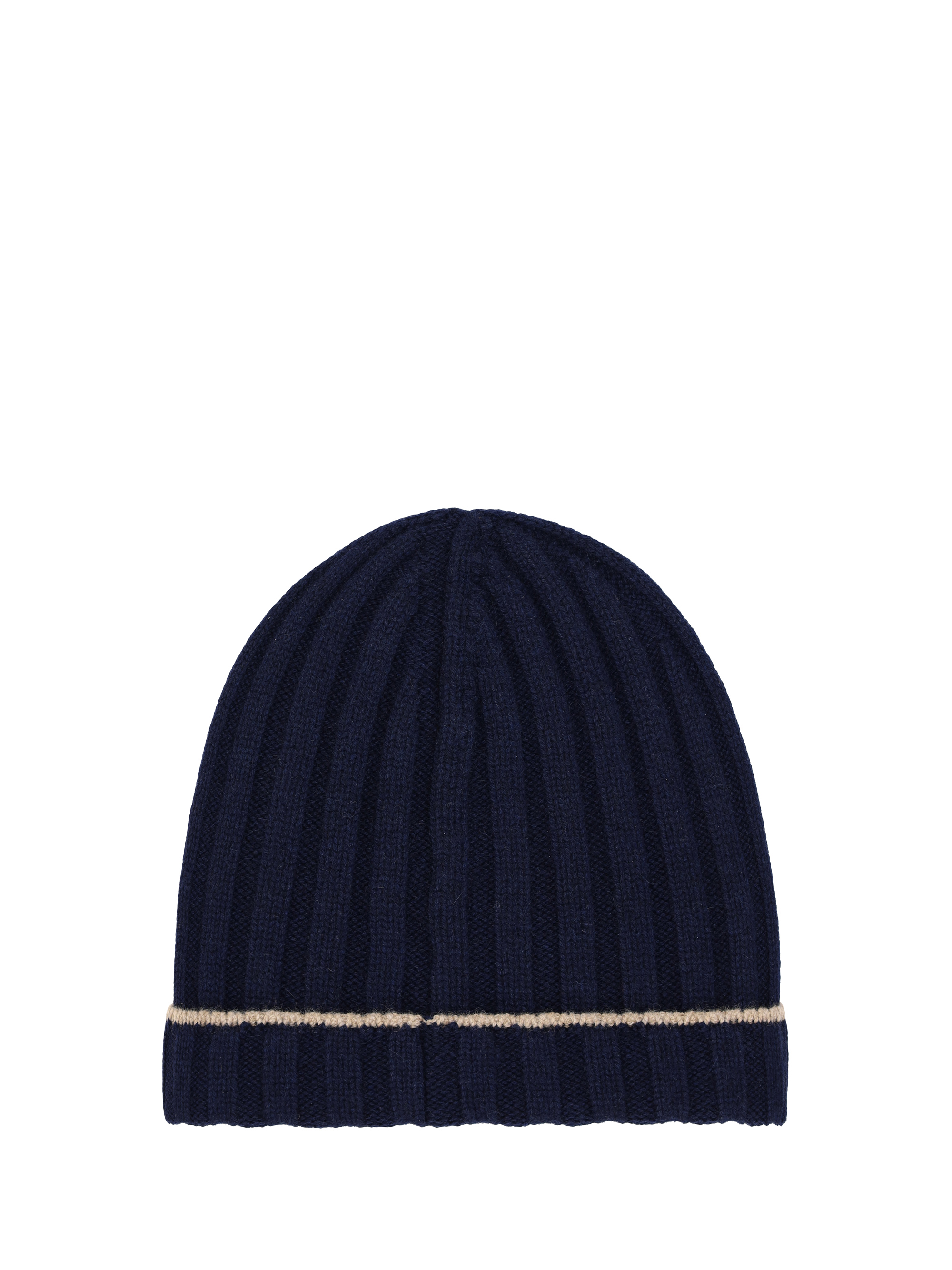 Shop Brunello Cucinelli Beanie Hat In Navy