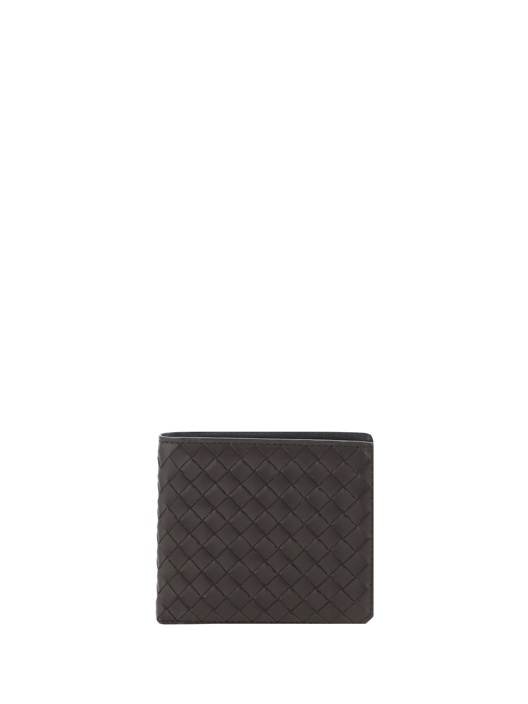 Shop Bottega Veneta Wallet In Fondant-silver